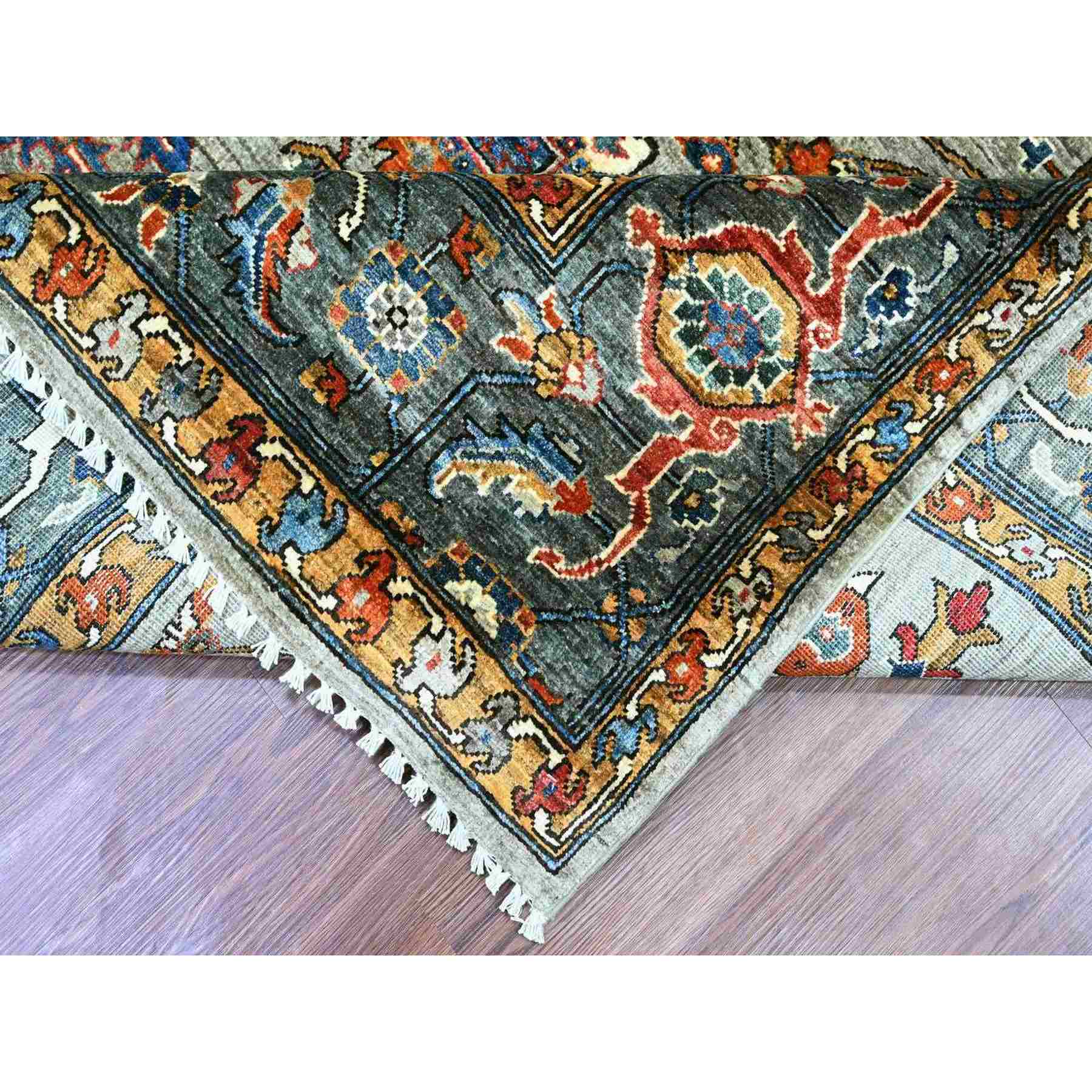 Tribal-Geometric-Hand-Knotted-Rug-110865