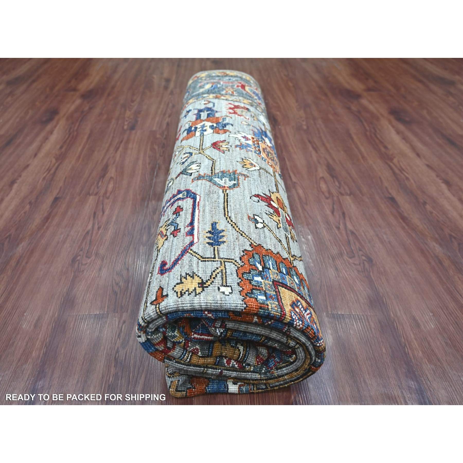 Tribal-Geometric-Hand-Knotted-Rug-110865