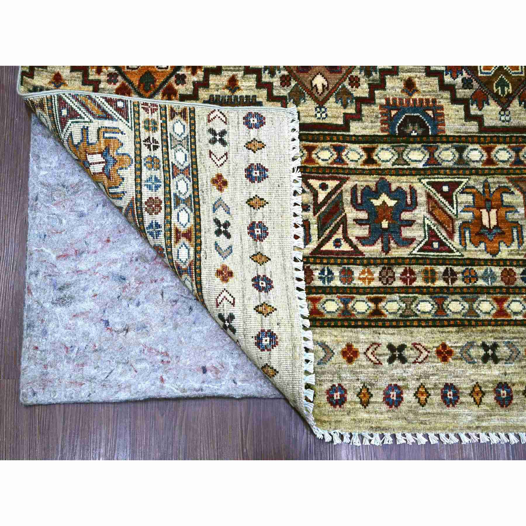 Tribal-Geometric-Hand-Knotted-Rug-110875