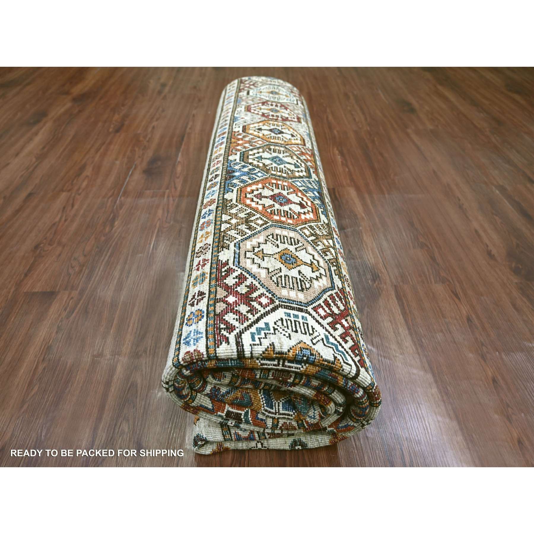 Tribal-Geometric-Hand-Knotted-Rug-110875