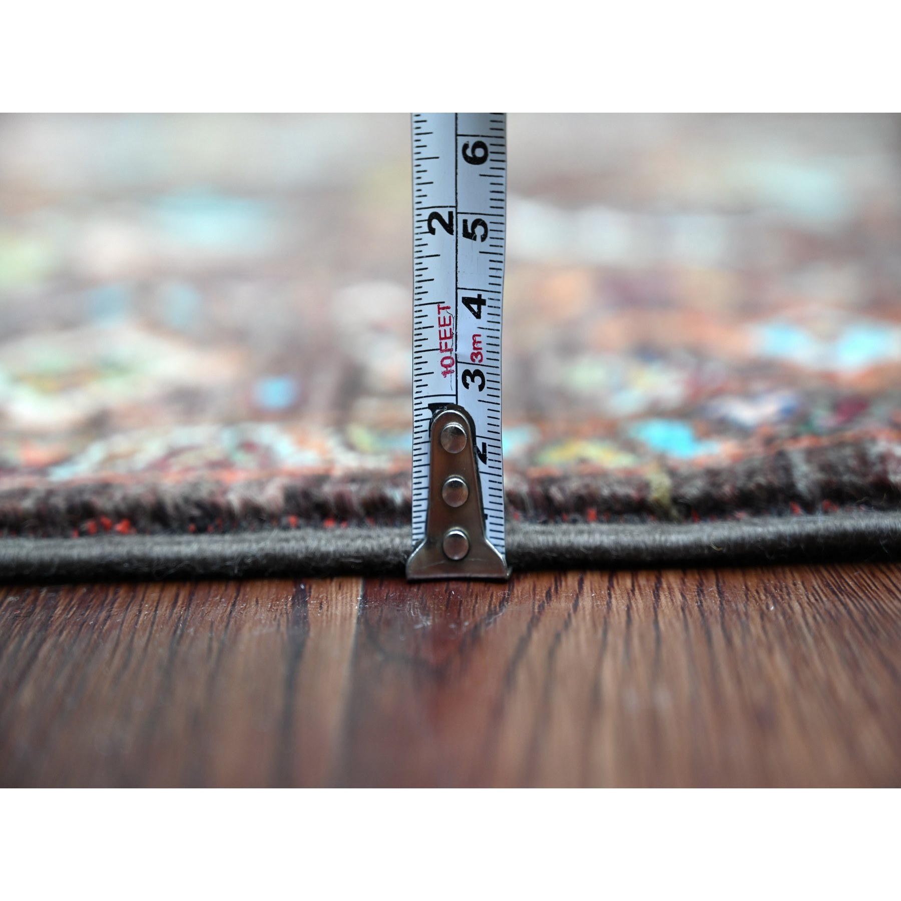 Tribal-Geometric-Hand-Knotted-Rug-111000