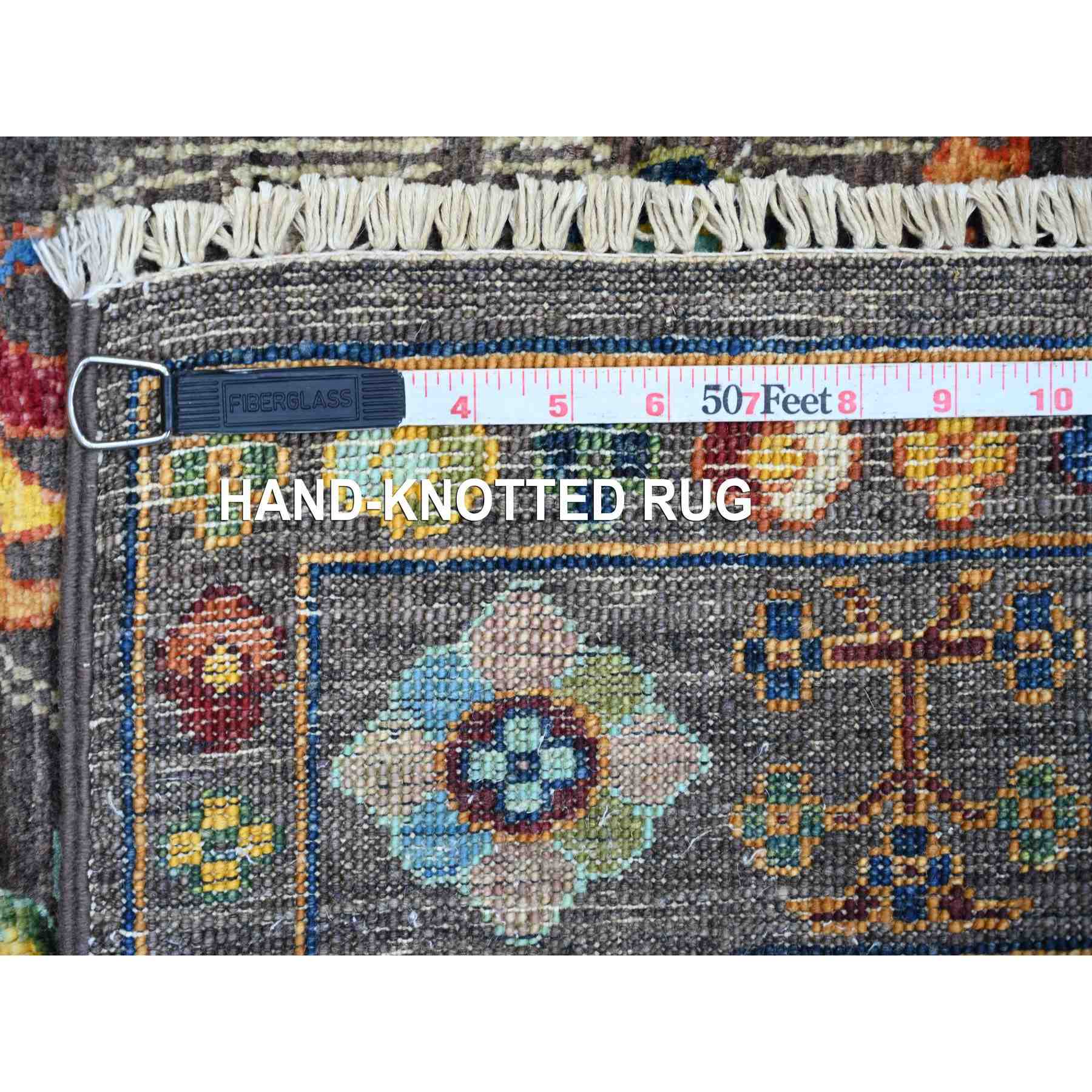 Tribal-Geometric-Hand-Knotted-Rug-111030
