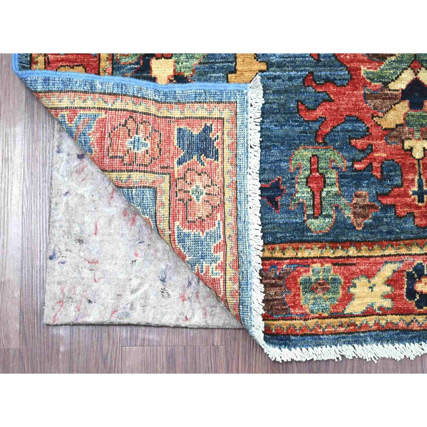 Tribal-Geometric-Hand-Knotted-Rug-111260