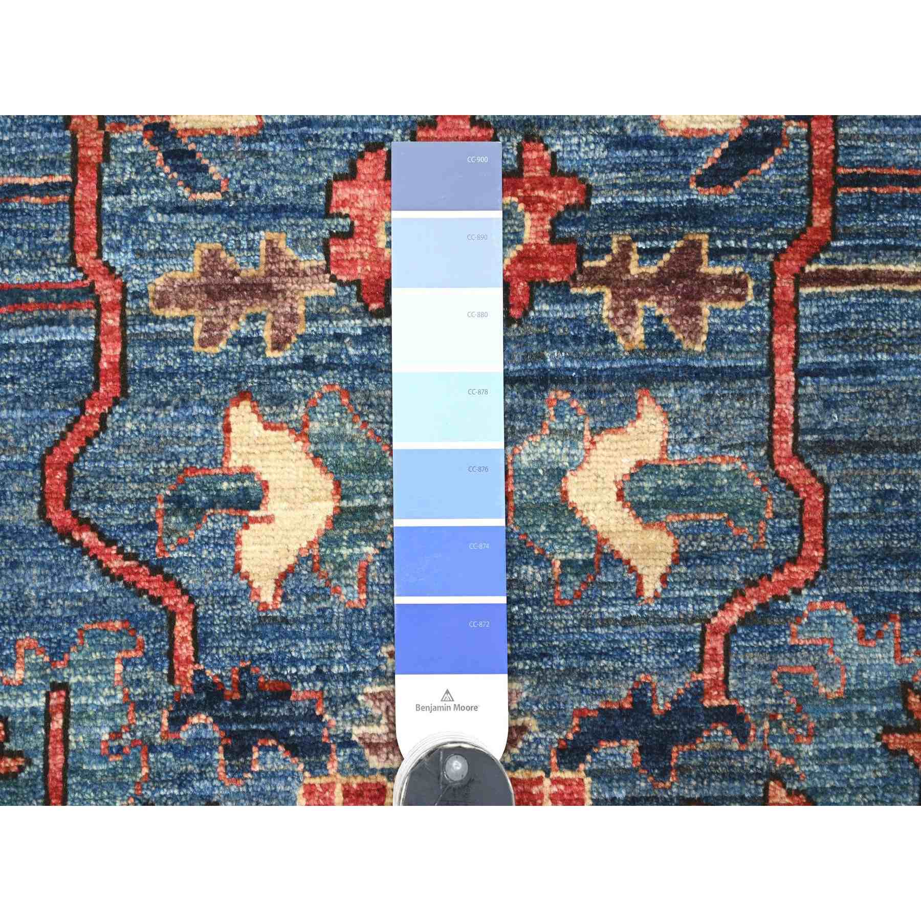 Tribal-Geometric-Hand-Knotted-Rug-111260