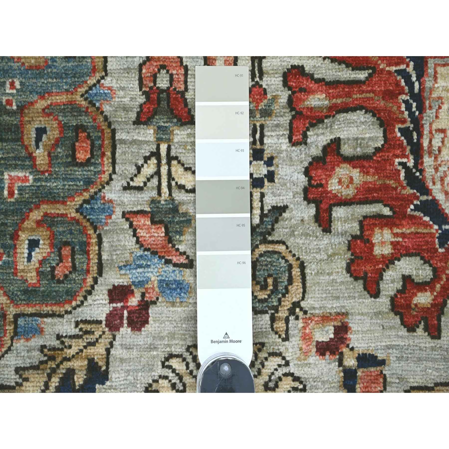 Tribal-Geometric-Hand-Knotted-Rug-111265