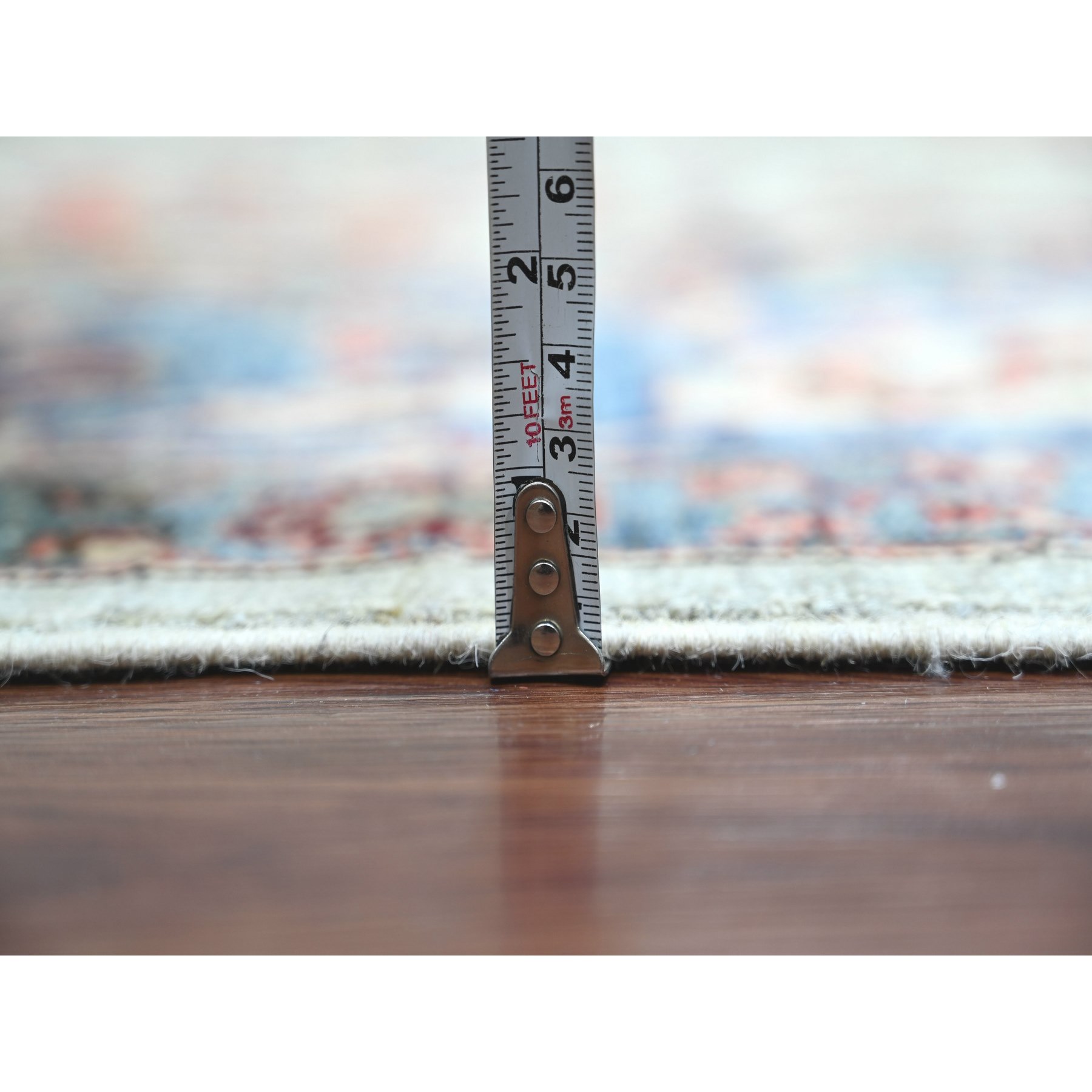 Tribal-Geometric-Hand-Knotted-Rug-111265