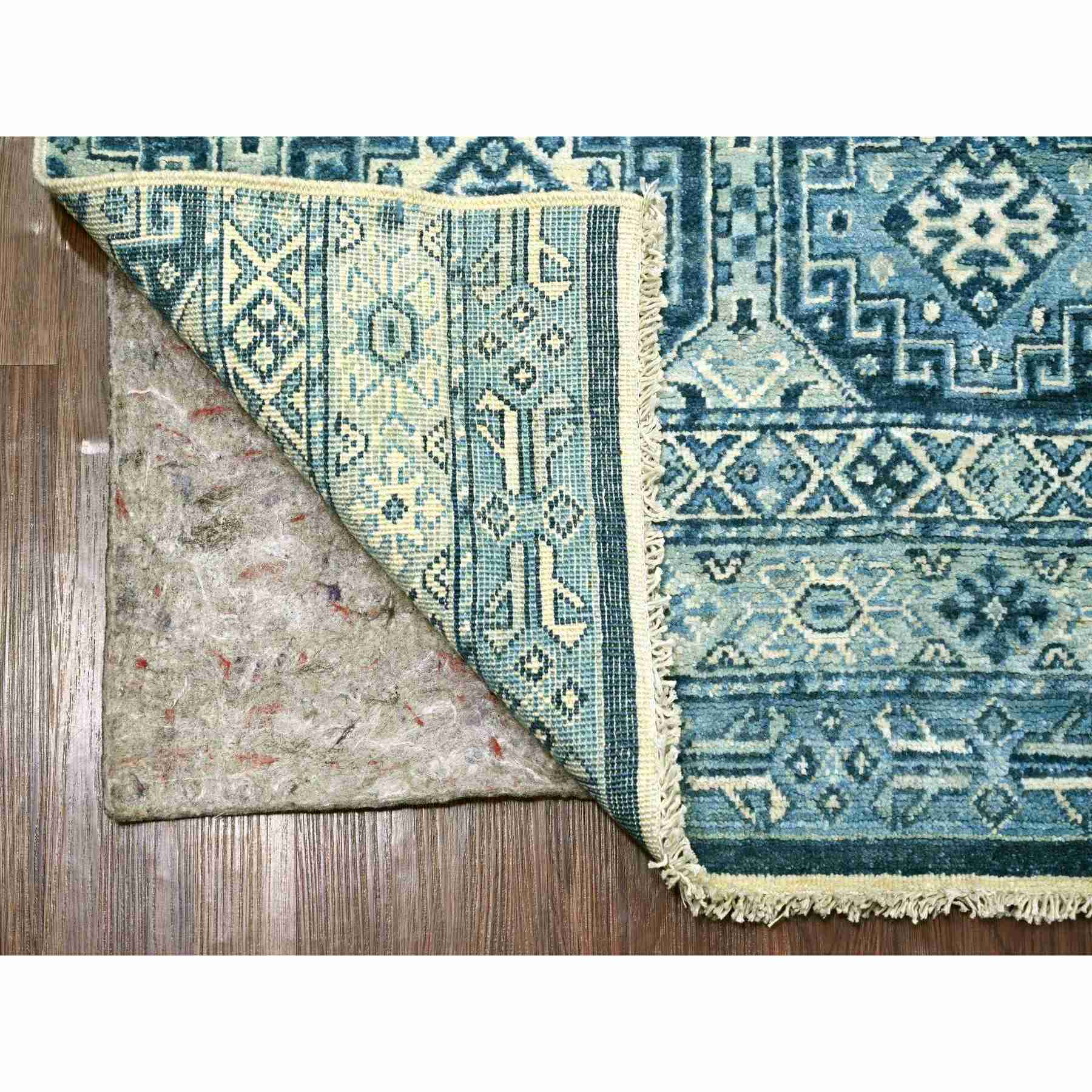 Tribal-Geometric-Hand-Knotted-Rug-111270