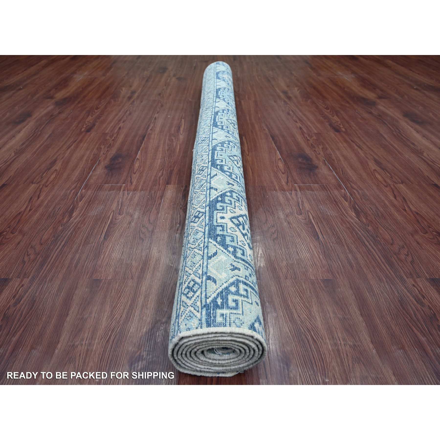 Tribal-Geometric-Hand-Knotted-Rug-111270