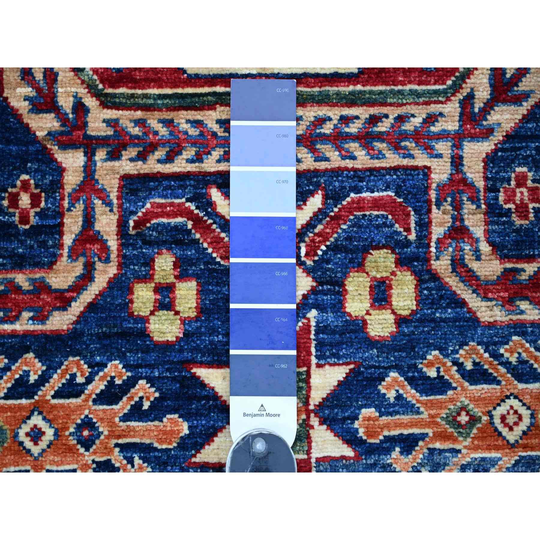Tribal-Geometric-Hand-Knotted-Rug-111280