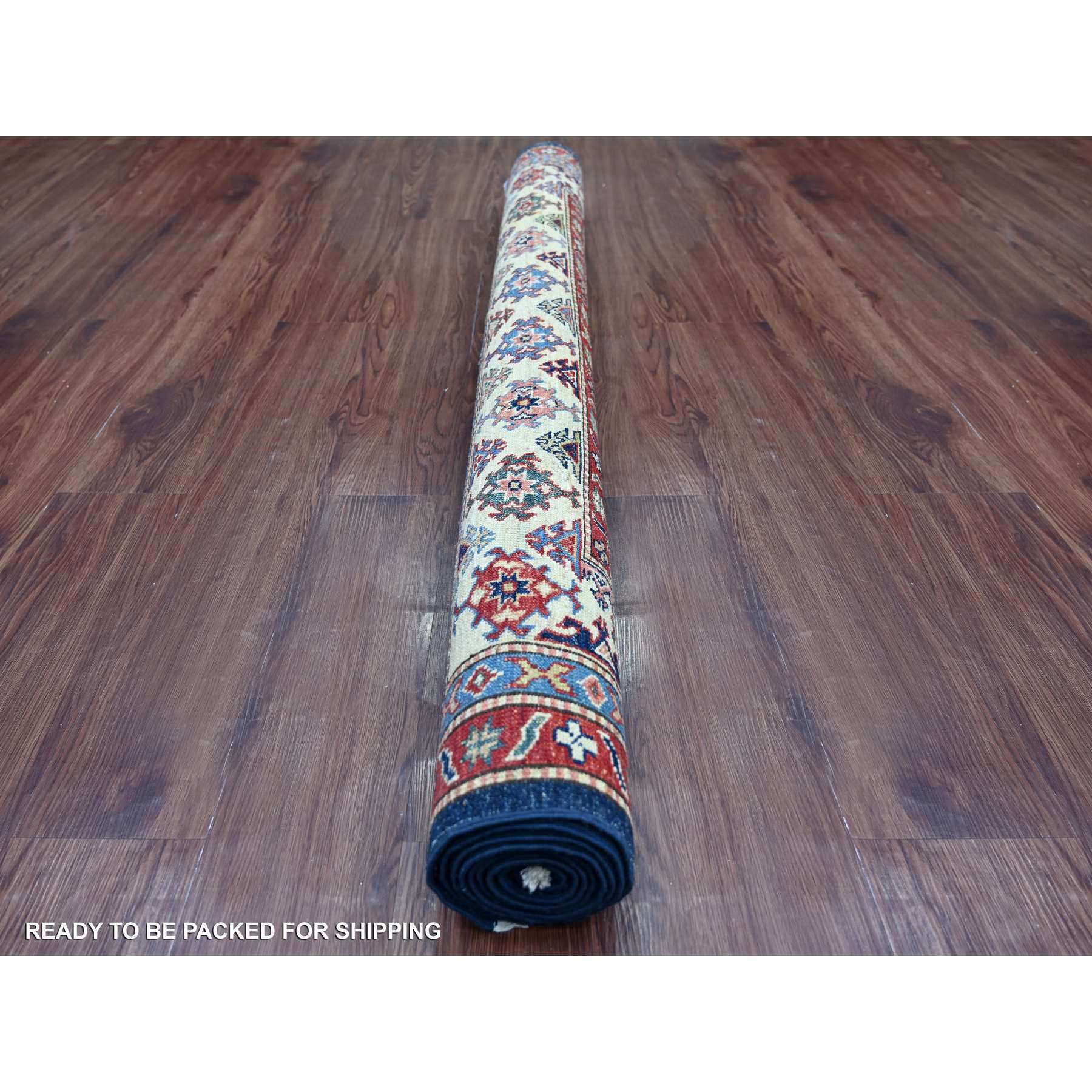 Tribal-Geometric-Hand-Knotted-Rug-111280