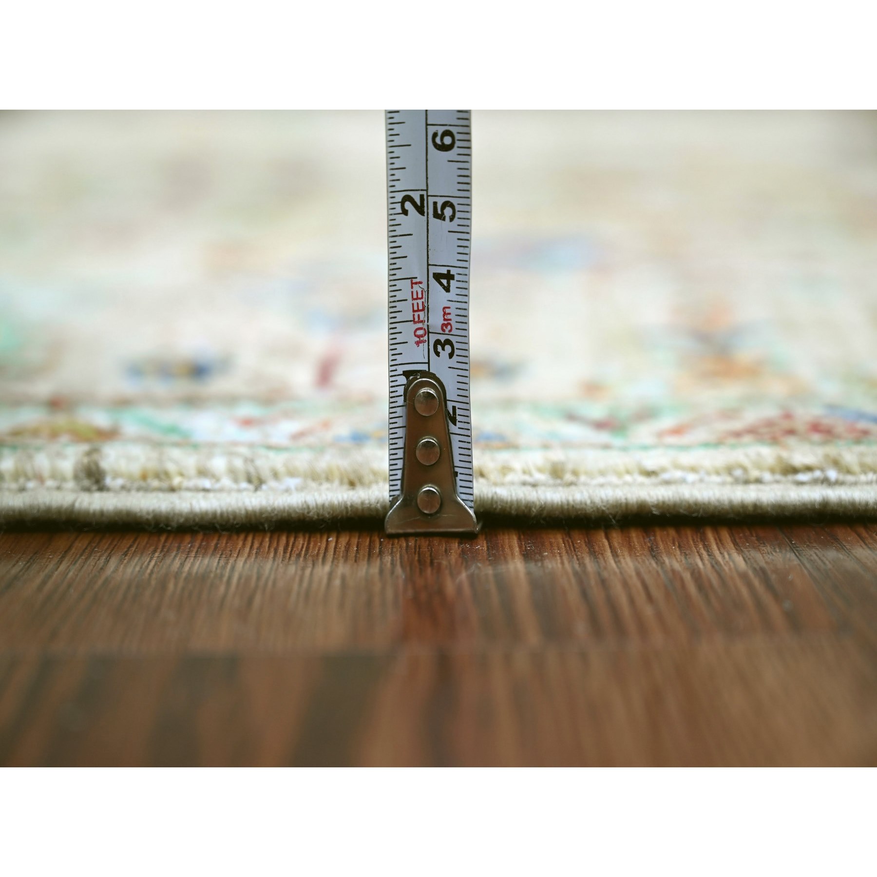 Tribal-Geometric-Hand-Knotted-Rug-111290