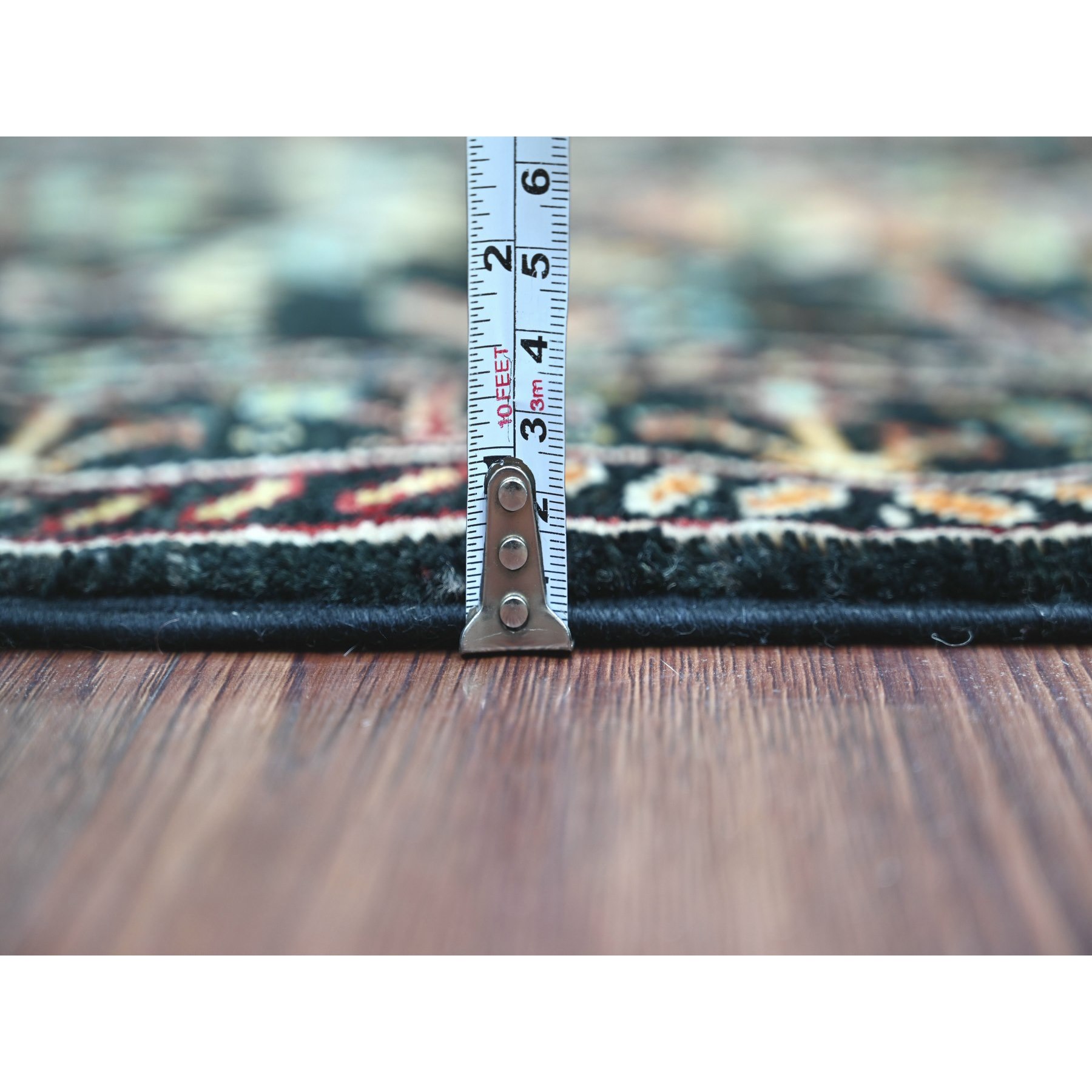 Tribal-Geometric-Hand-Knotted-Rug-111300