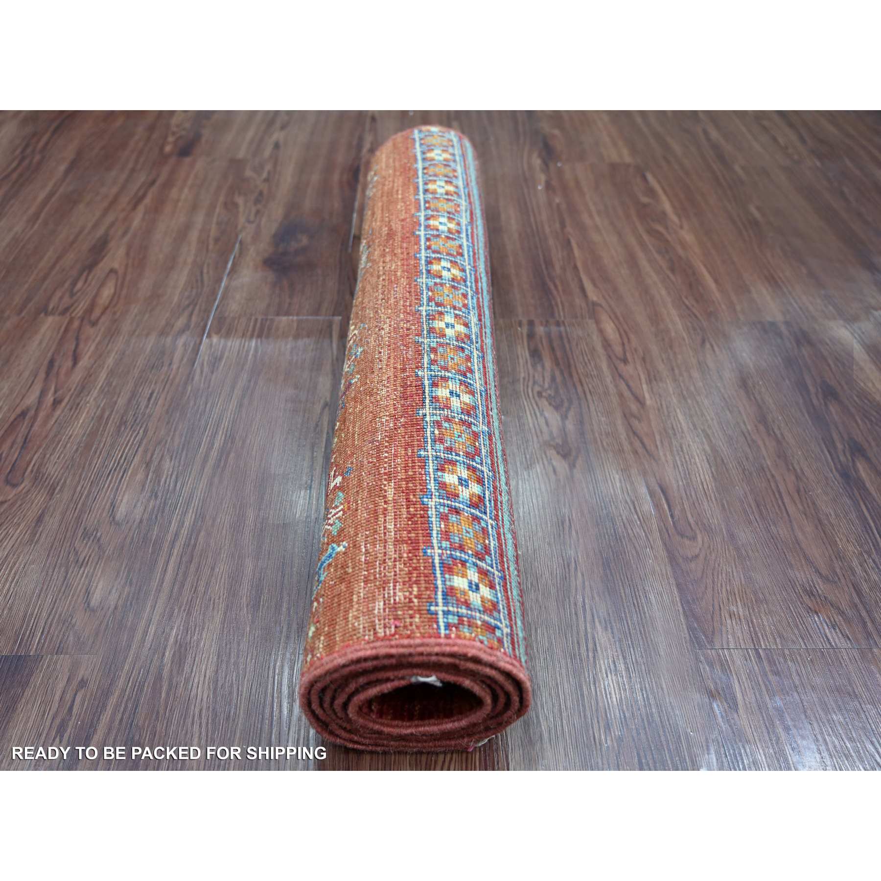Tribal-Geometric-Hand-Knotted-Rug-111305