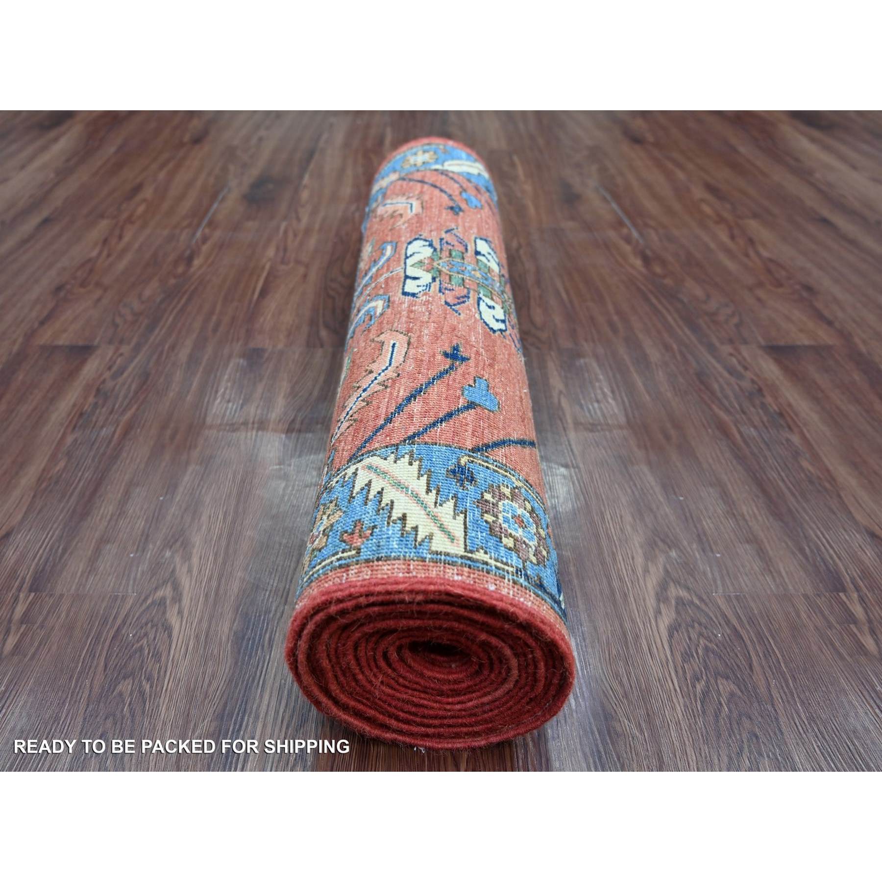 Tribal-Geometric-Hand-Knotted-Rug-111590