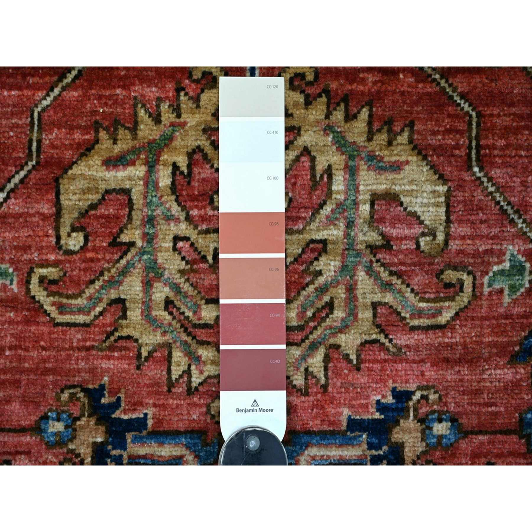 Tribal-Geometric-Hand-Knotted-Rug-111600