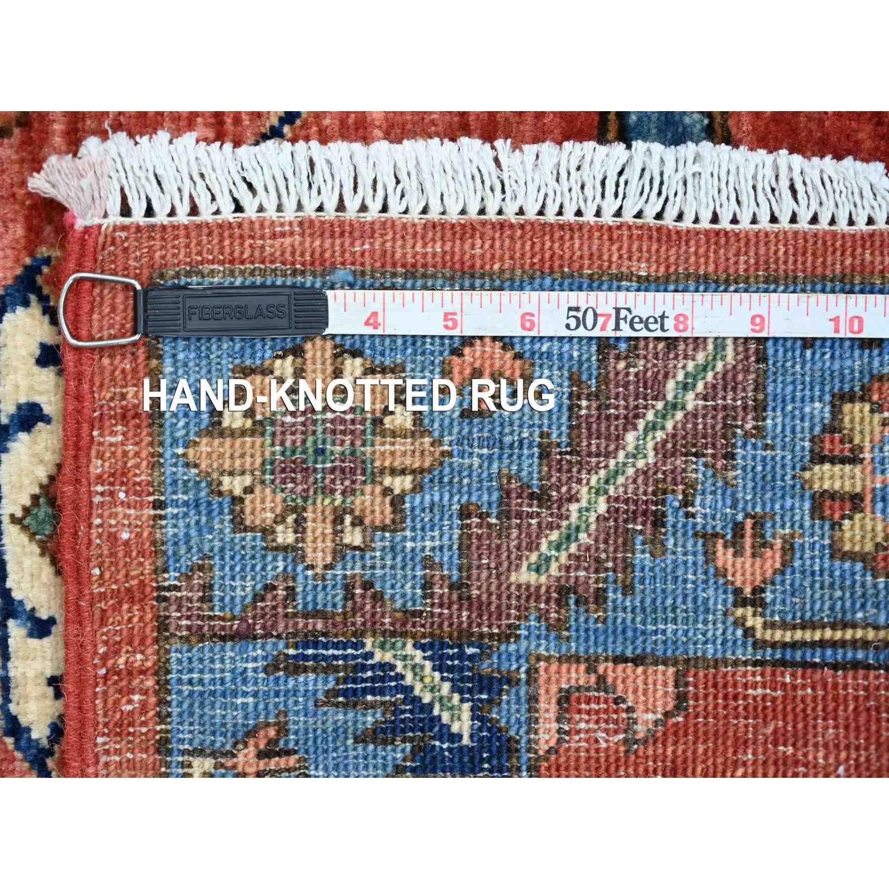 Tribal-Geometric-Hand-Knotted-Rug-111600