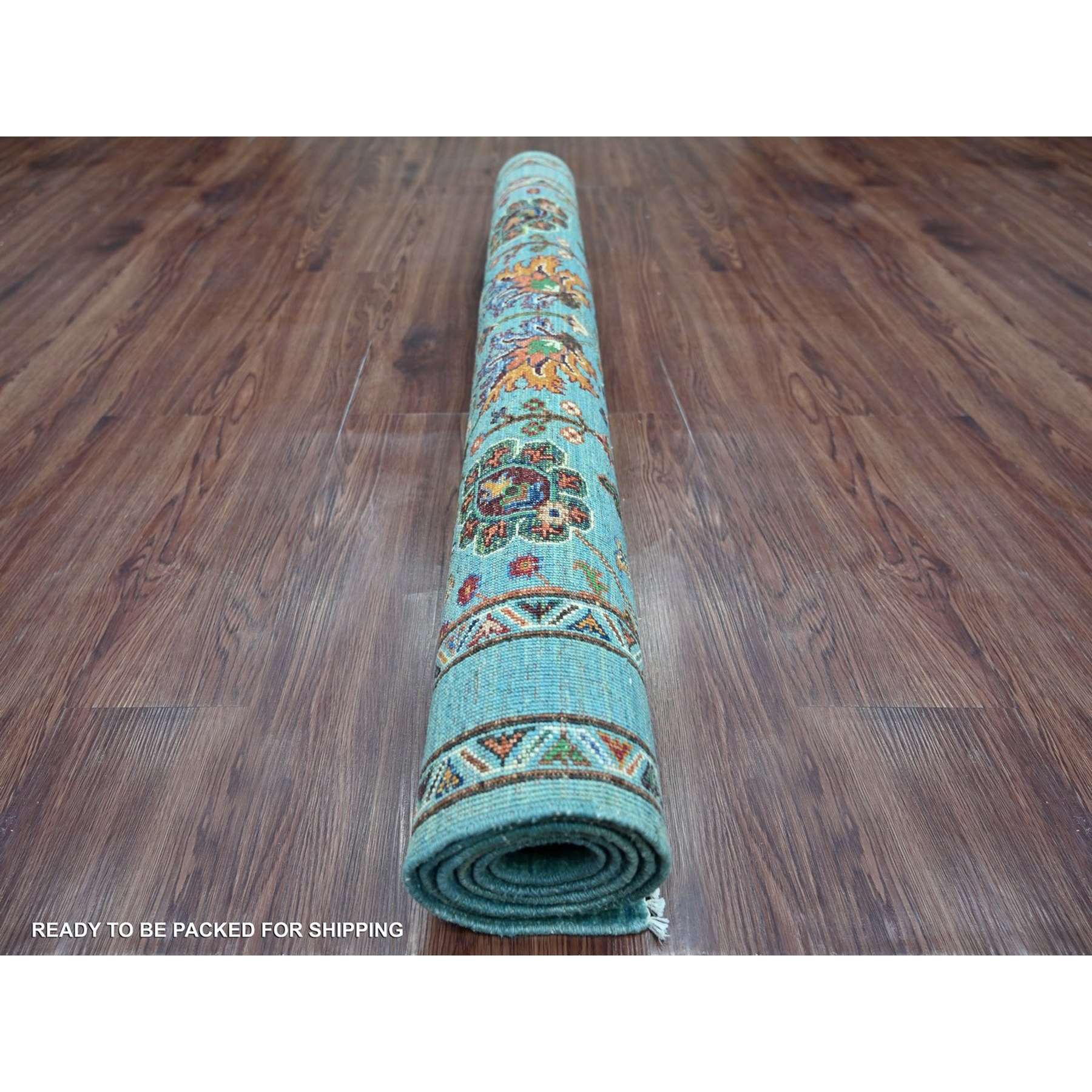 Tribal-Geometric-Hand-Knotted-Rug-111645