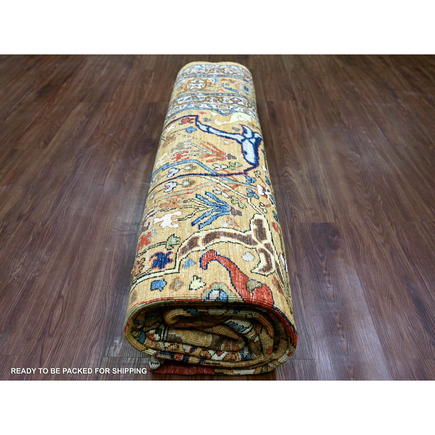 Tribal-Geometric-Hand-Knotted-Rug-111720