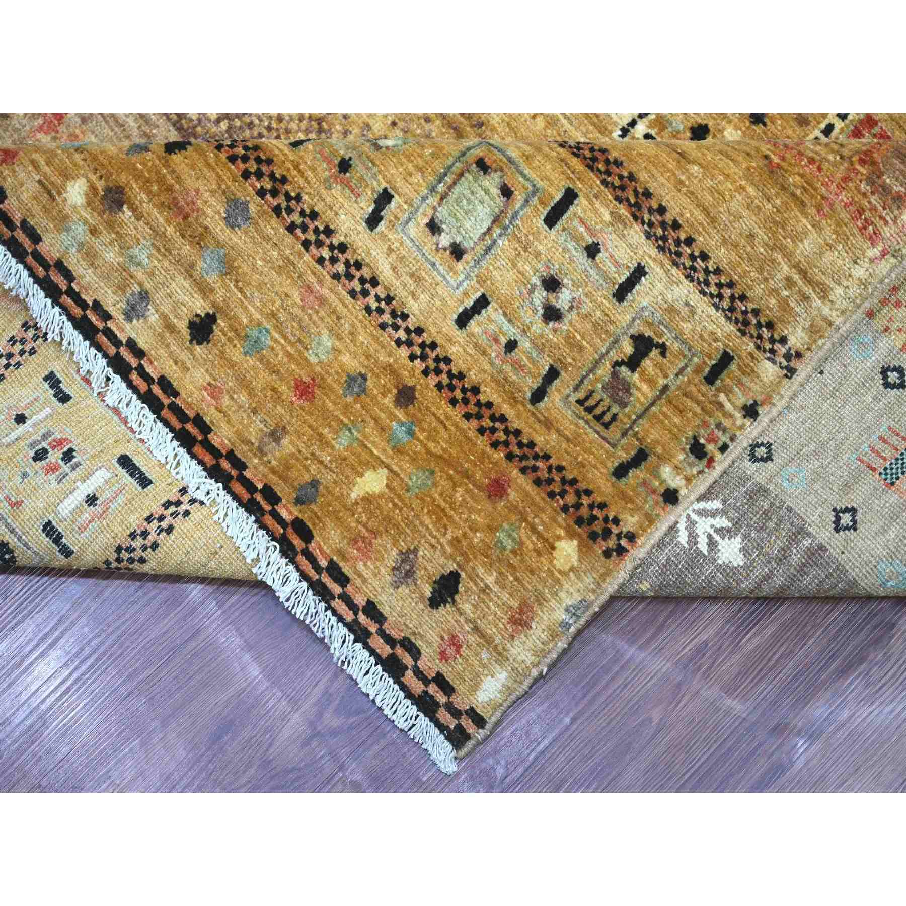 Tribal-Geometric-Hand-Knotted-Rug-111800