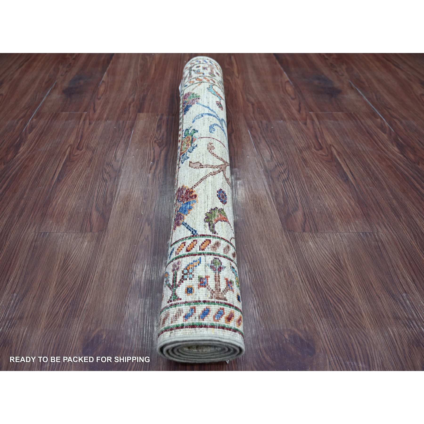 Tribal-Geometric-Hand-Knotted-Rug-111830