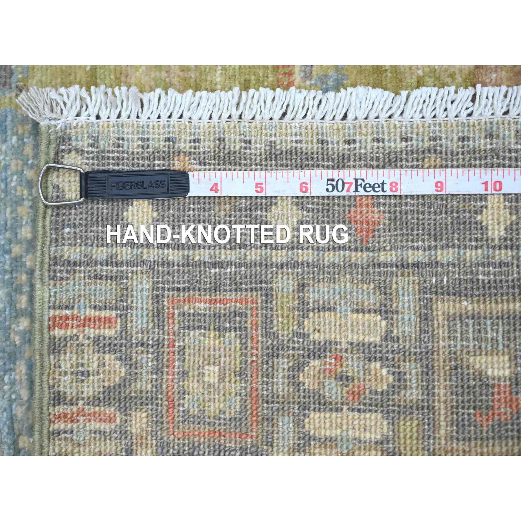 Tribal-Geometric-Hand-Knotted-Rug-111890