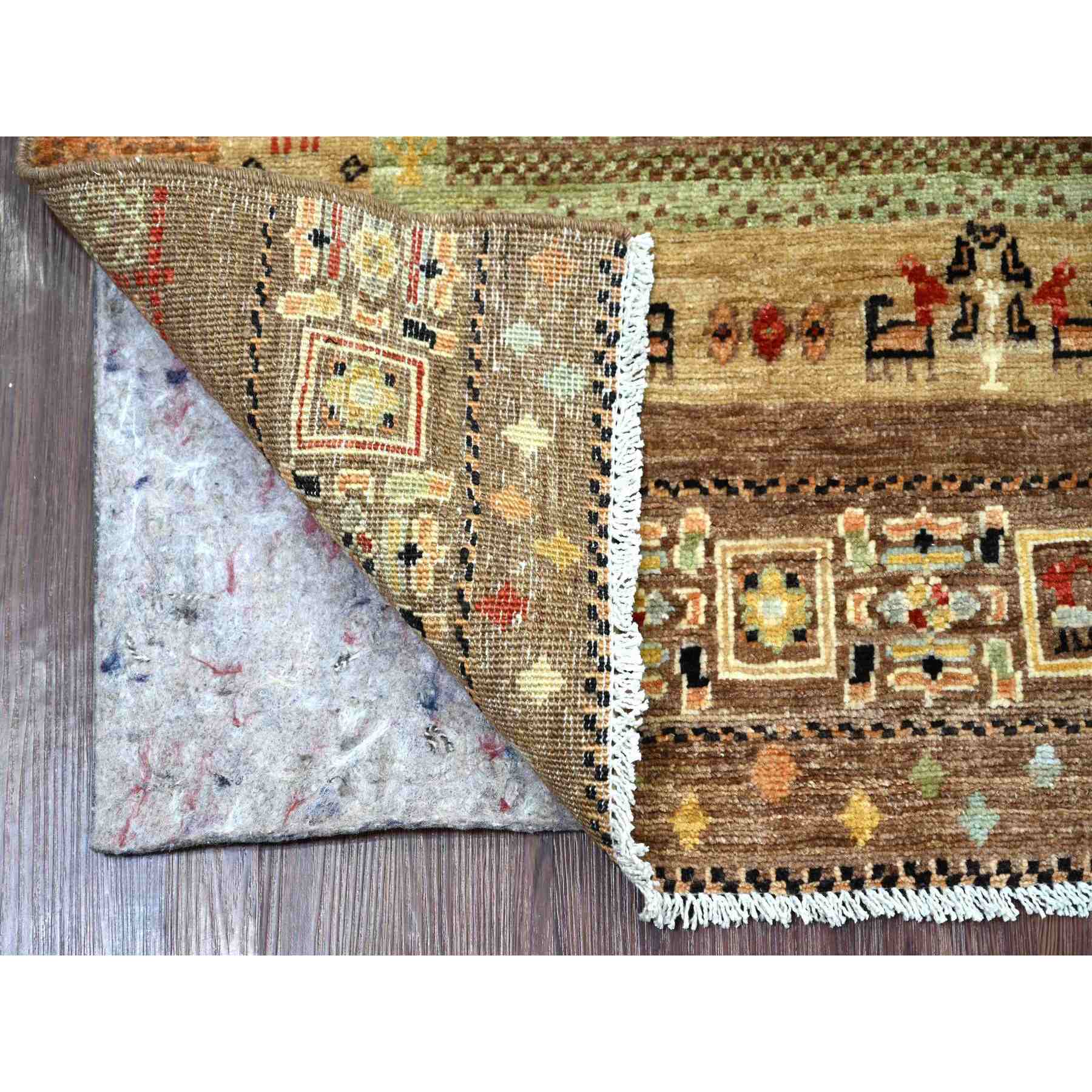 Tribal-Geometric-Hand-Knotted-Rug-111895