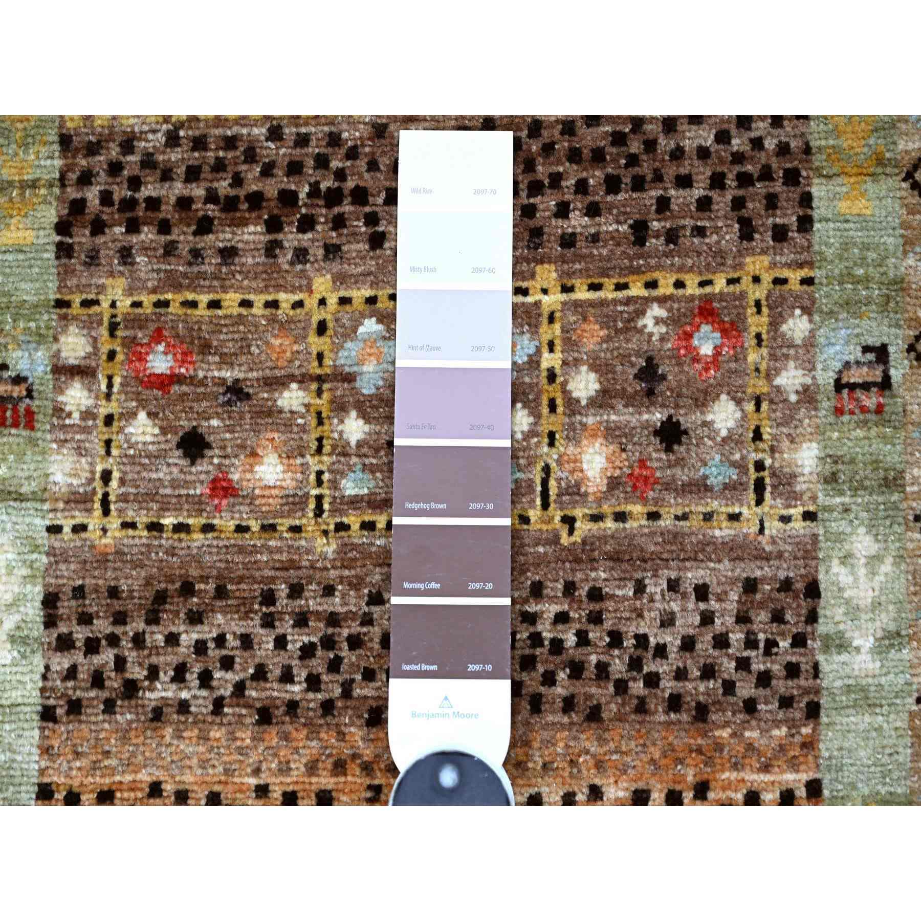 Tribal-Geometric-Hand-Knotted-Rug-111895