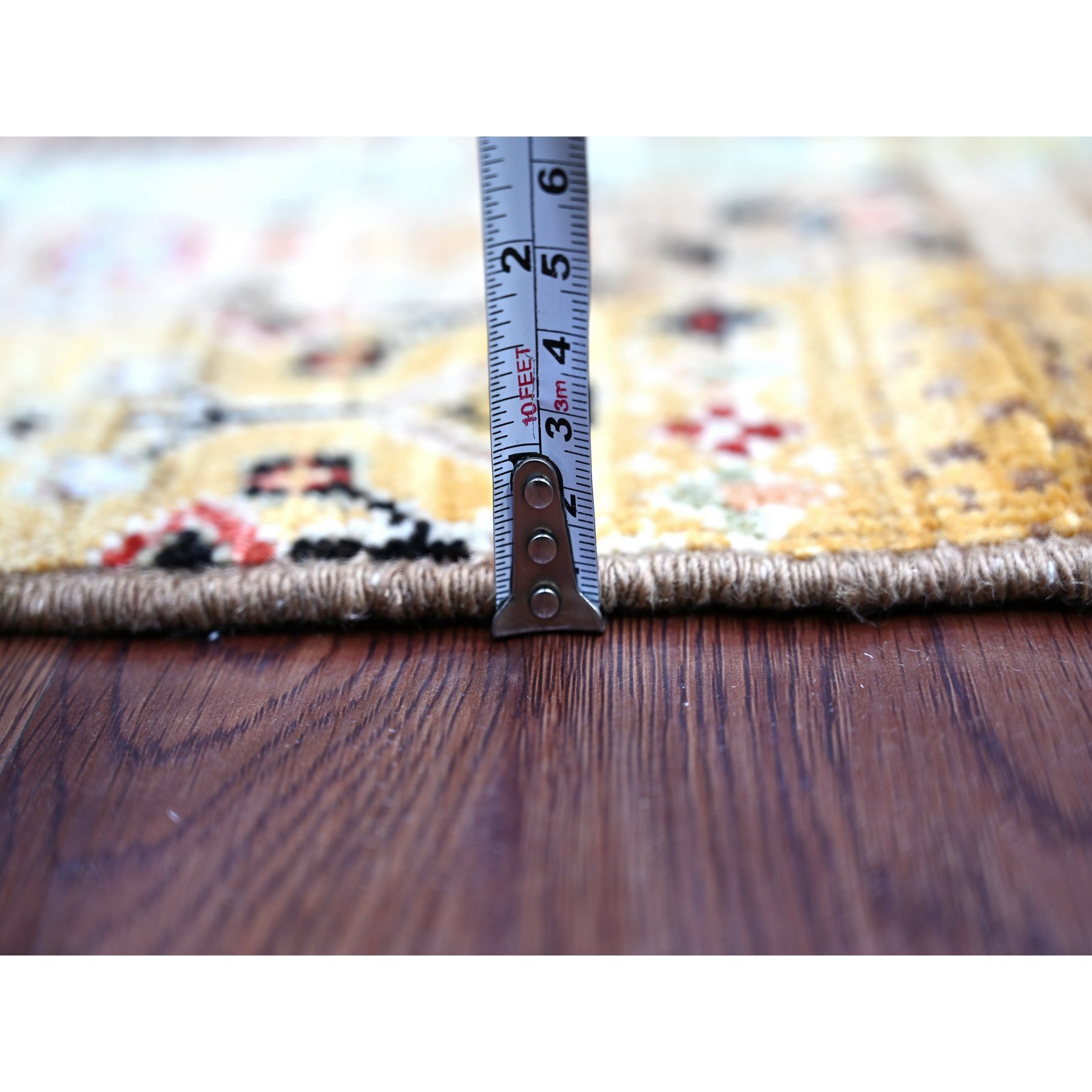 Tribal-Geometric-Hand-Knotted-Rug-111895