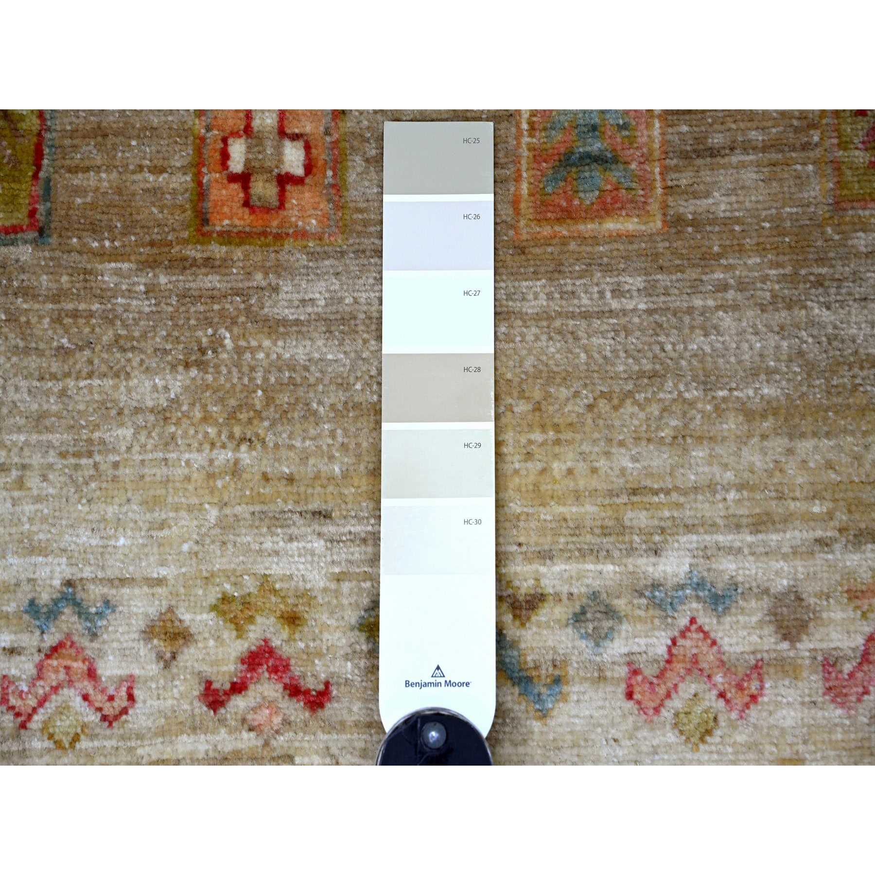Tribal-Geometric-Hand-Knotted-Rug-111900