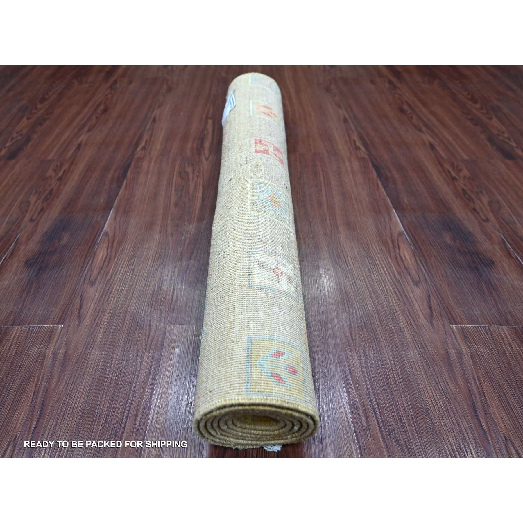 Tribal-Geometric-Hand-Knotted-Rug-111900