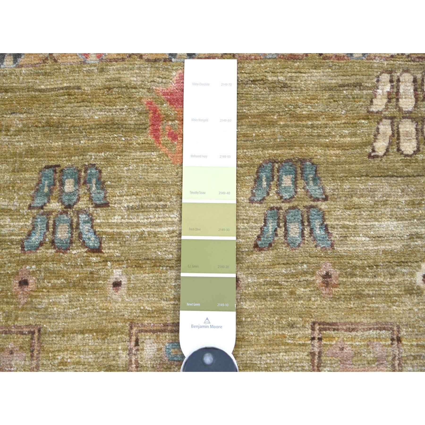 Tribal-Geometric-Hand-Knotted-Rug-111905