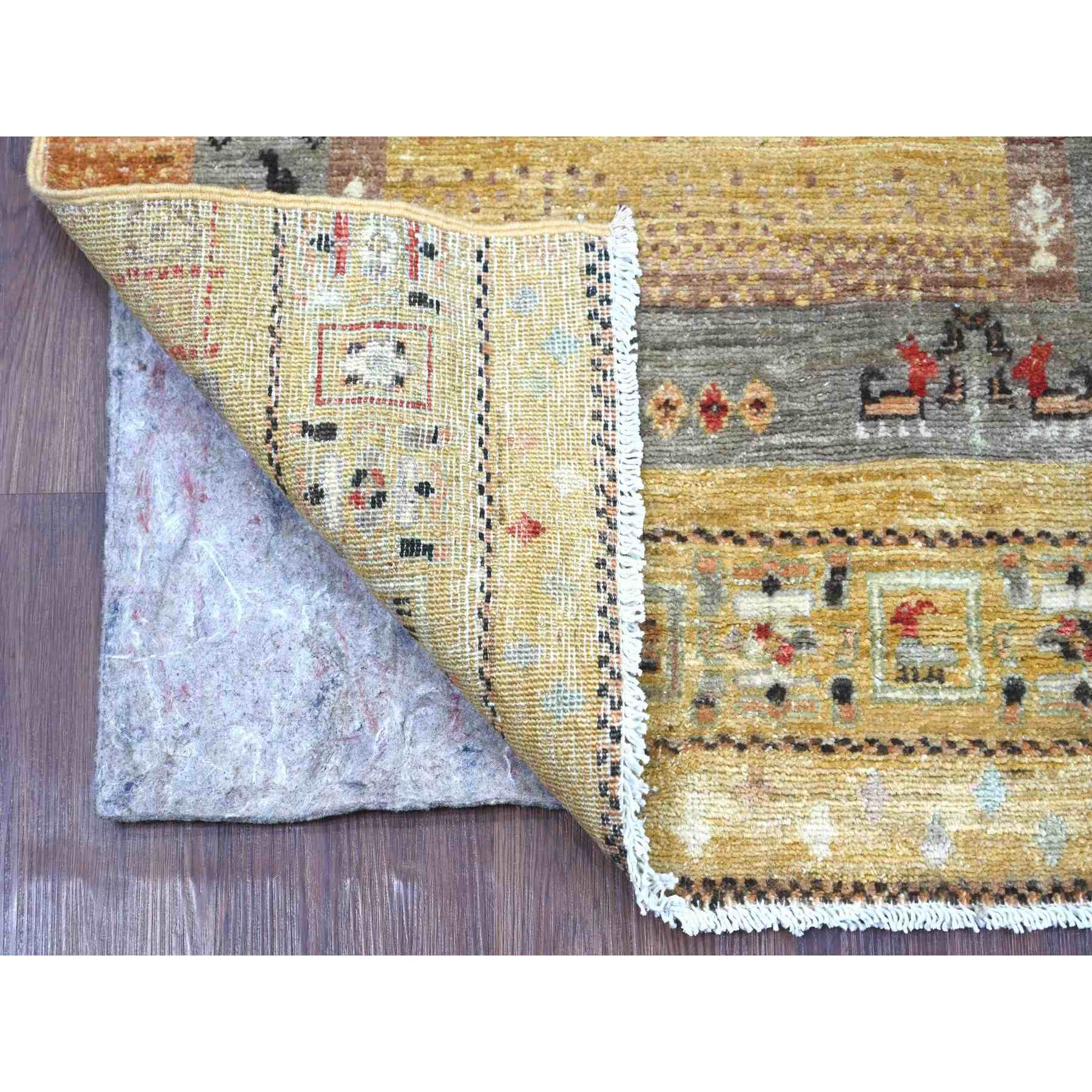 Tribal-Geometric-Hand-Knotted-Rug-111910