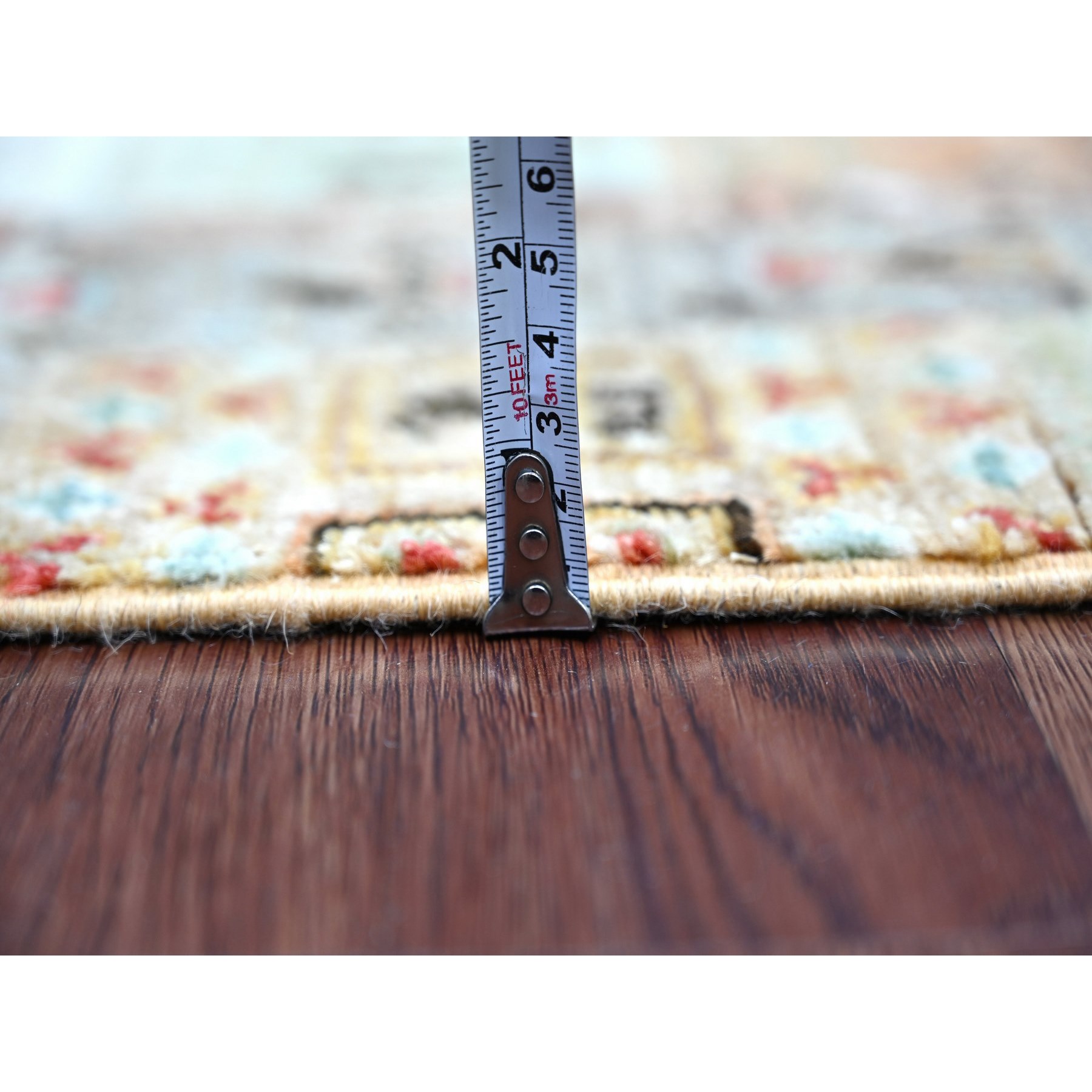 Tribal-Geometric-Hand-Knotted-Rug-111910