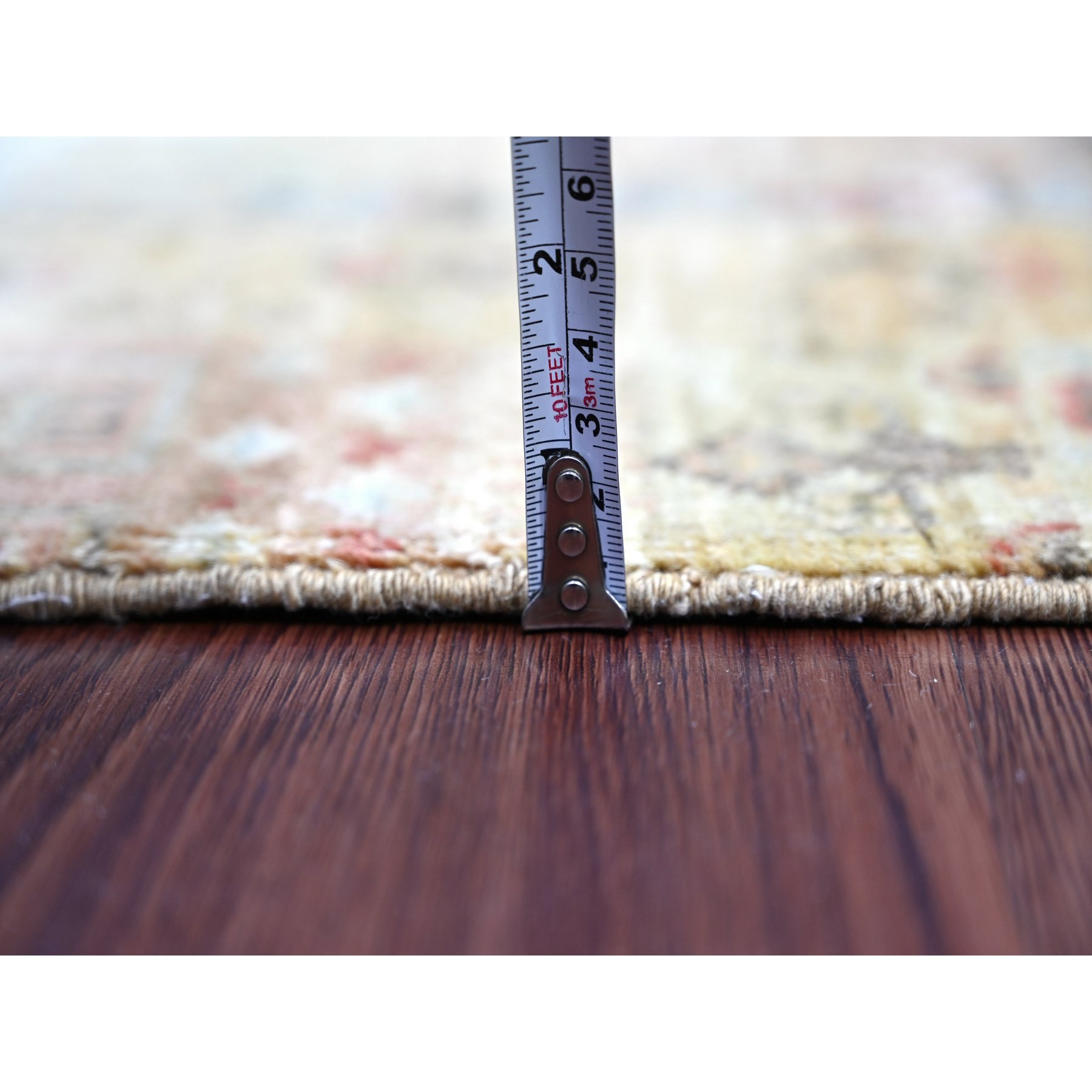 Tribal-Geometric-Hand-Knotted-Rug-111915