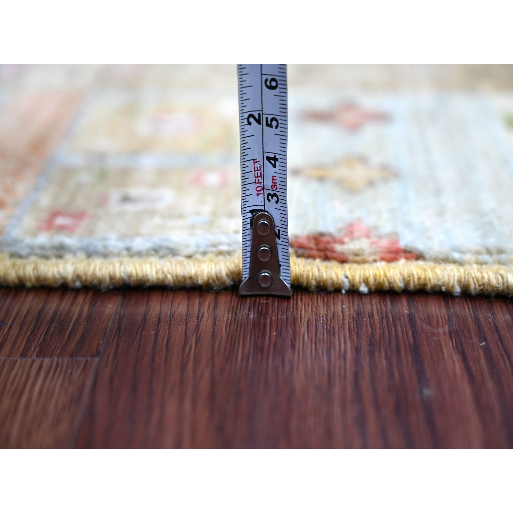 Tribal-Geometric-Hand-Knotted-Rug-112070