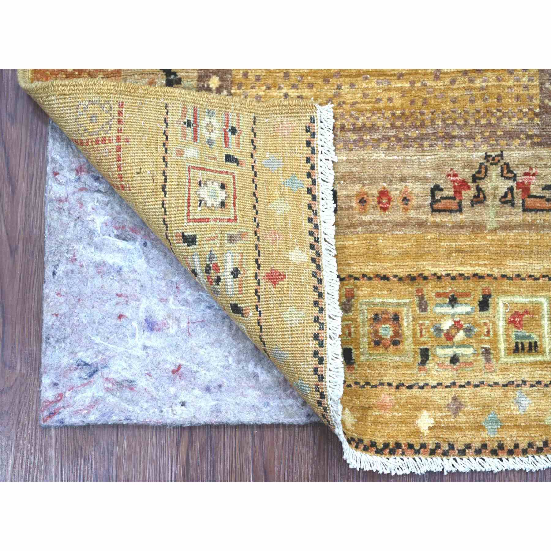 Tribal-Geometric-Hand-Knotted-Rug-112075