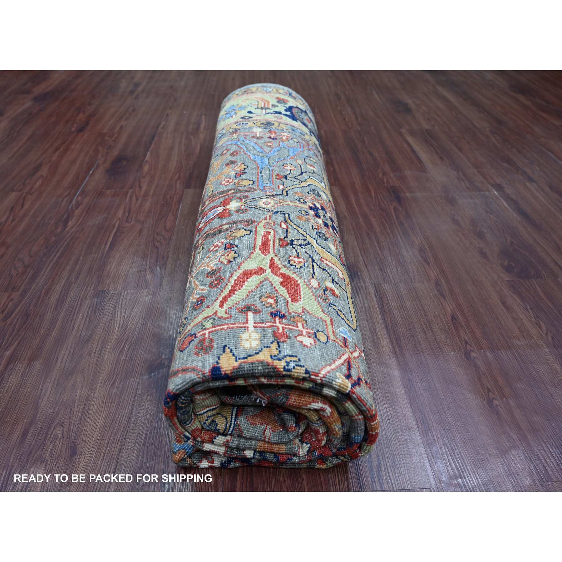 Tribal-Geometric-Hand-Knotted-Rug-112140