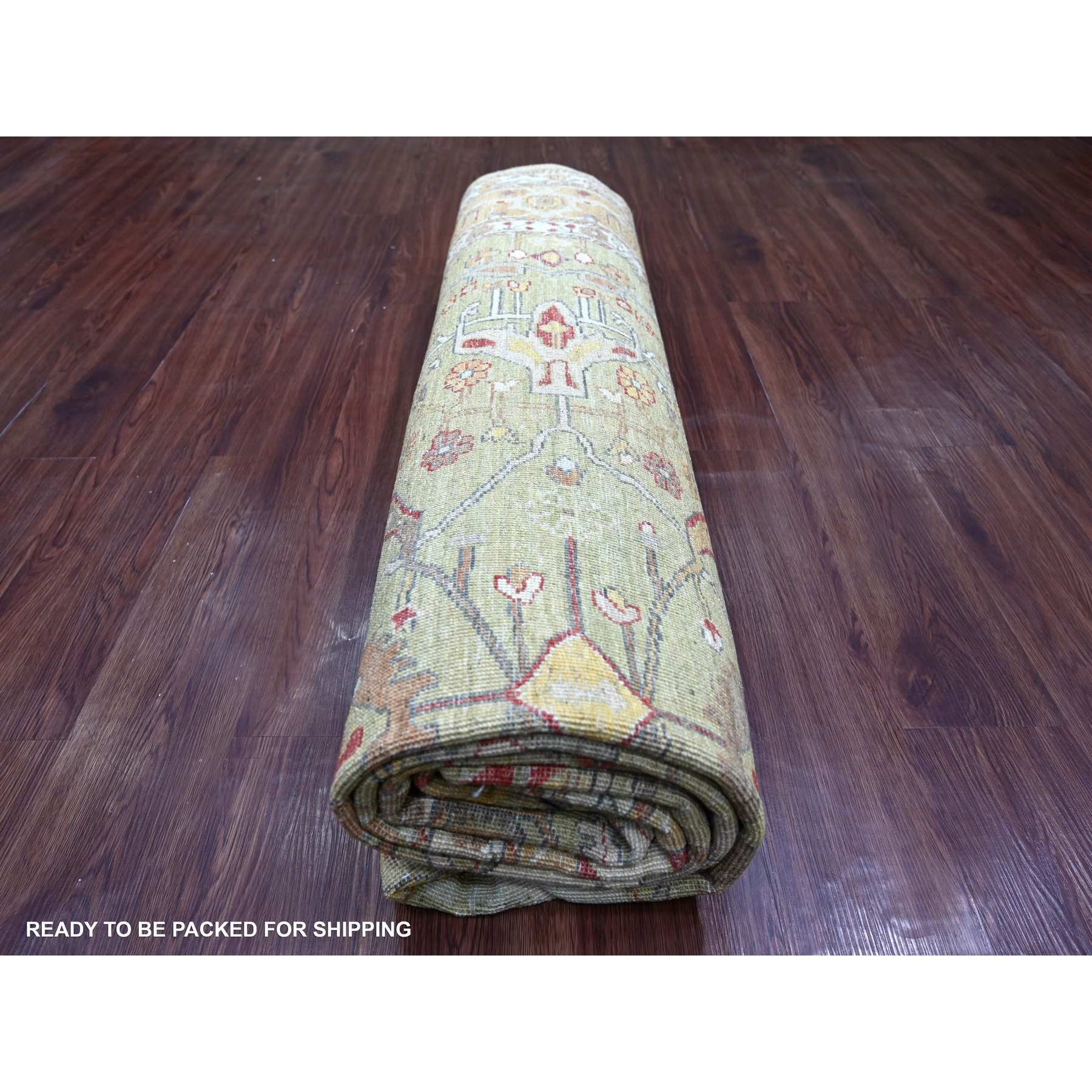 Tribal-Geometric-Hand-Knotted-Rug-112145