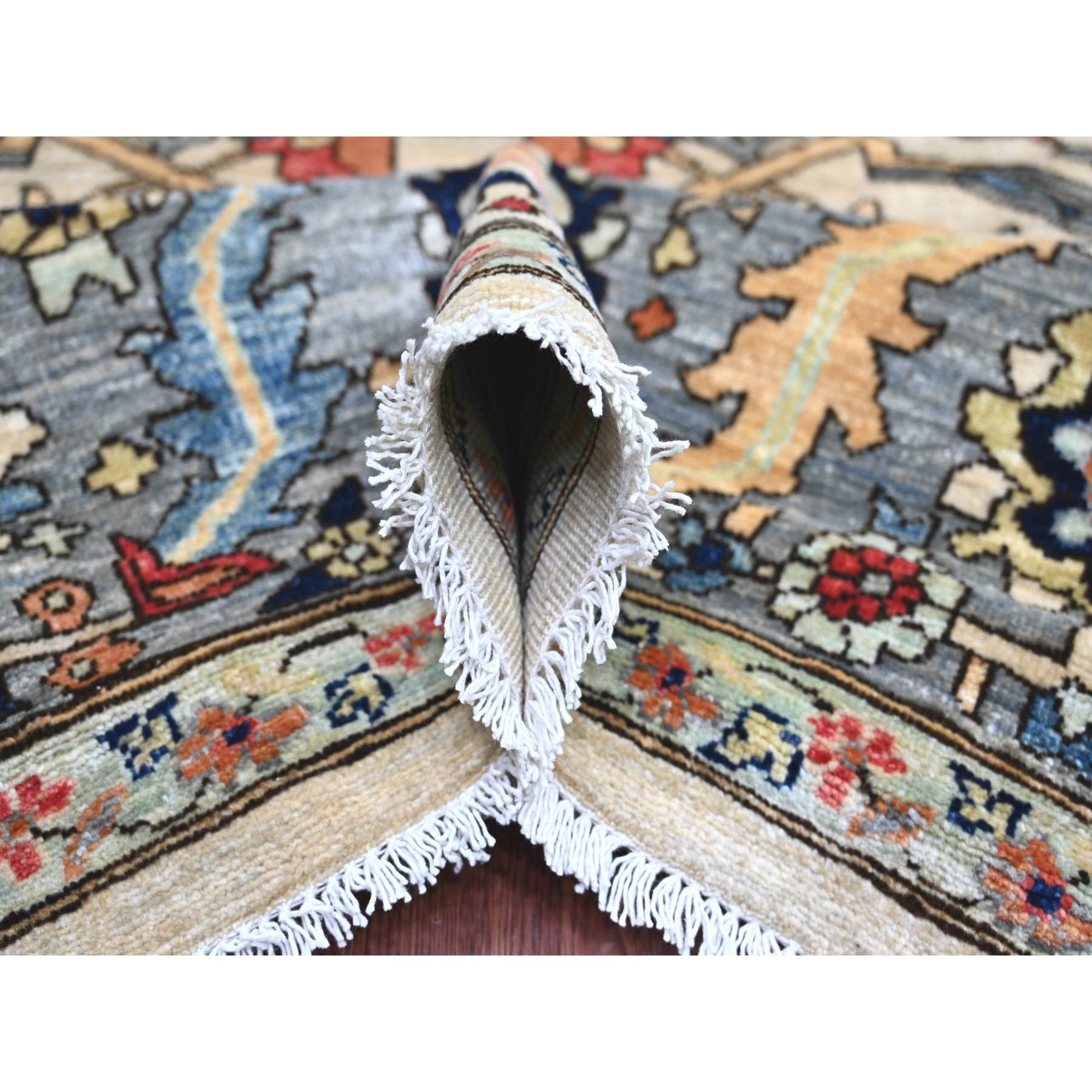 Tribal-Geometric-Hand-Knotted-Rug-112150