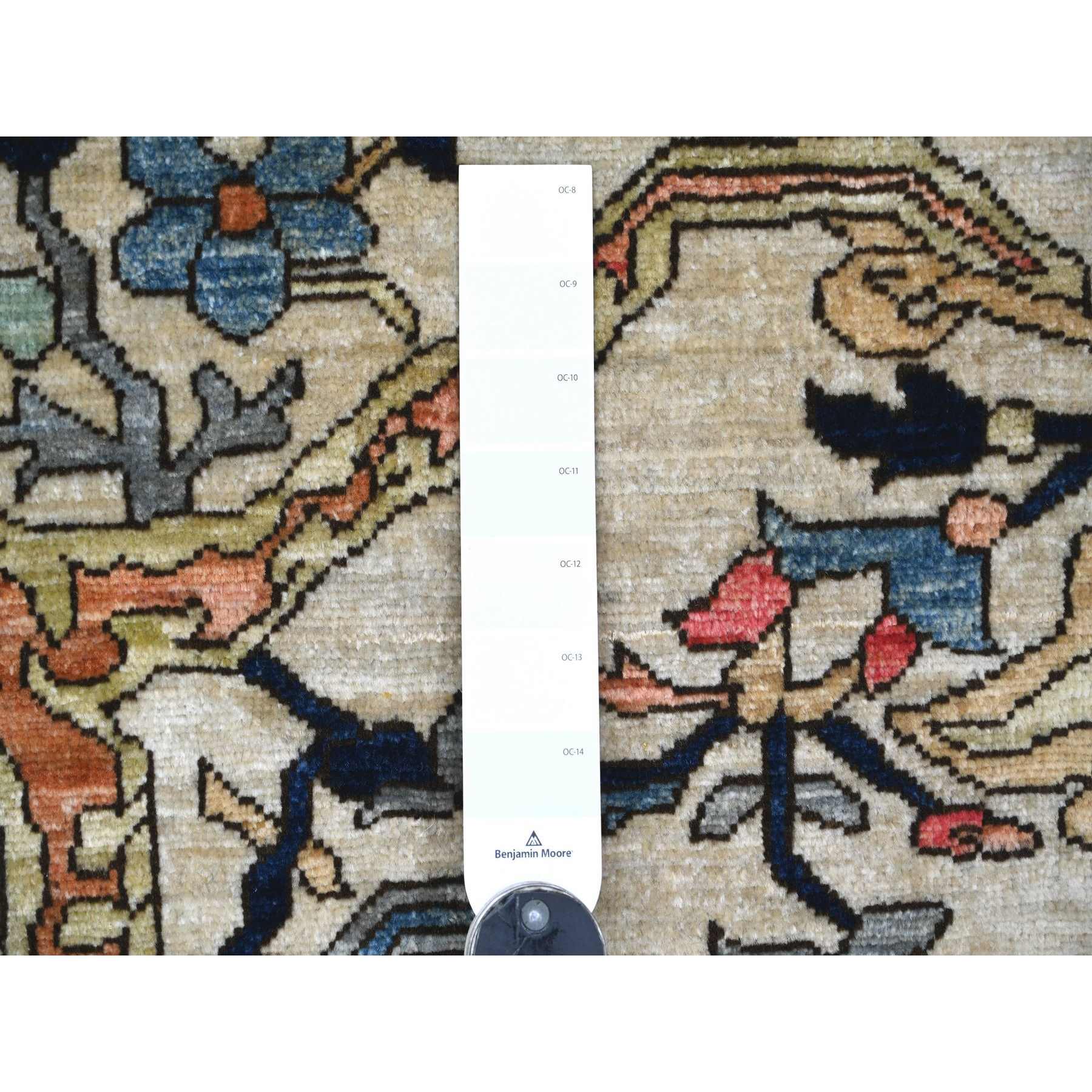Tribal-Geometric-Hand-Knotted-Rug-112150