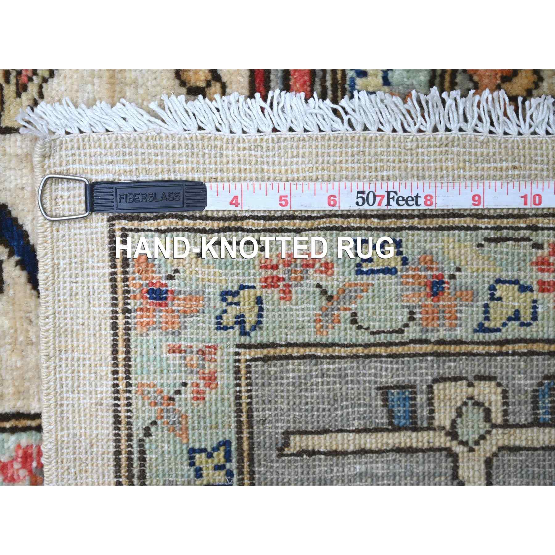 Tribal-Geometric-Hand-Knotted-Rug-112150