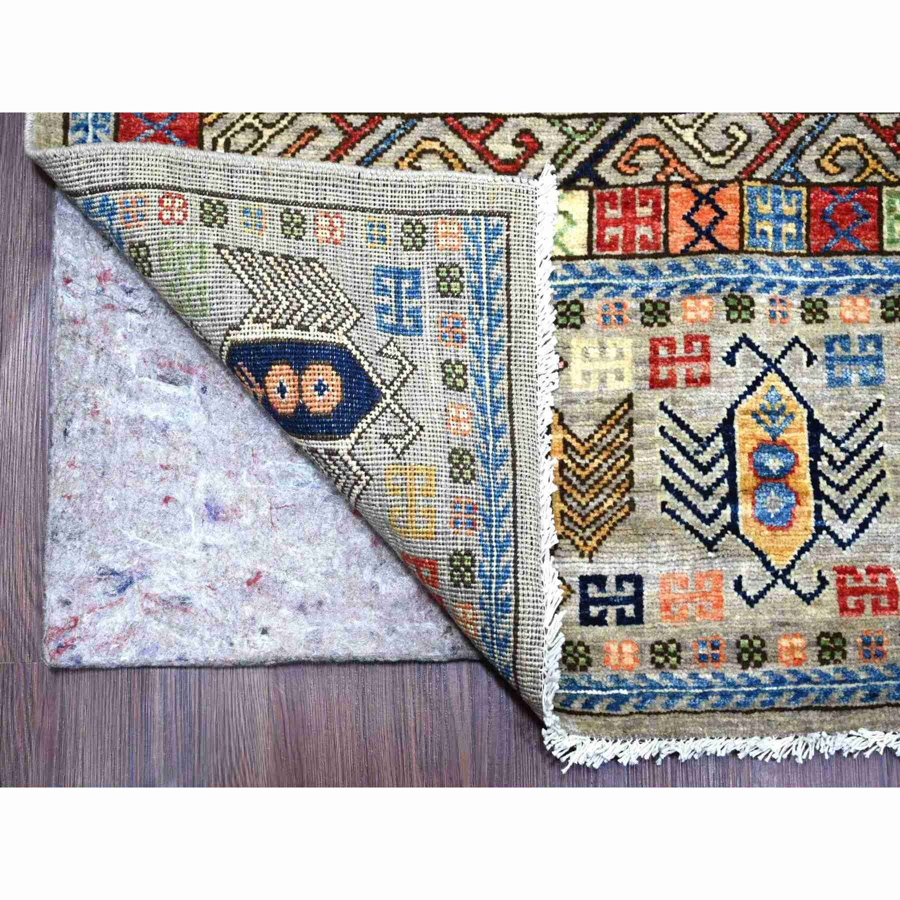 Tribal-Geometric-Hand-Knotted-Rug-112170