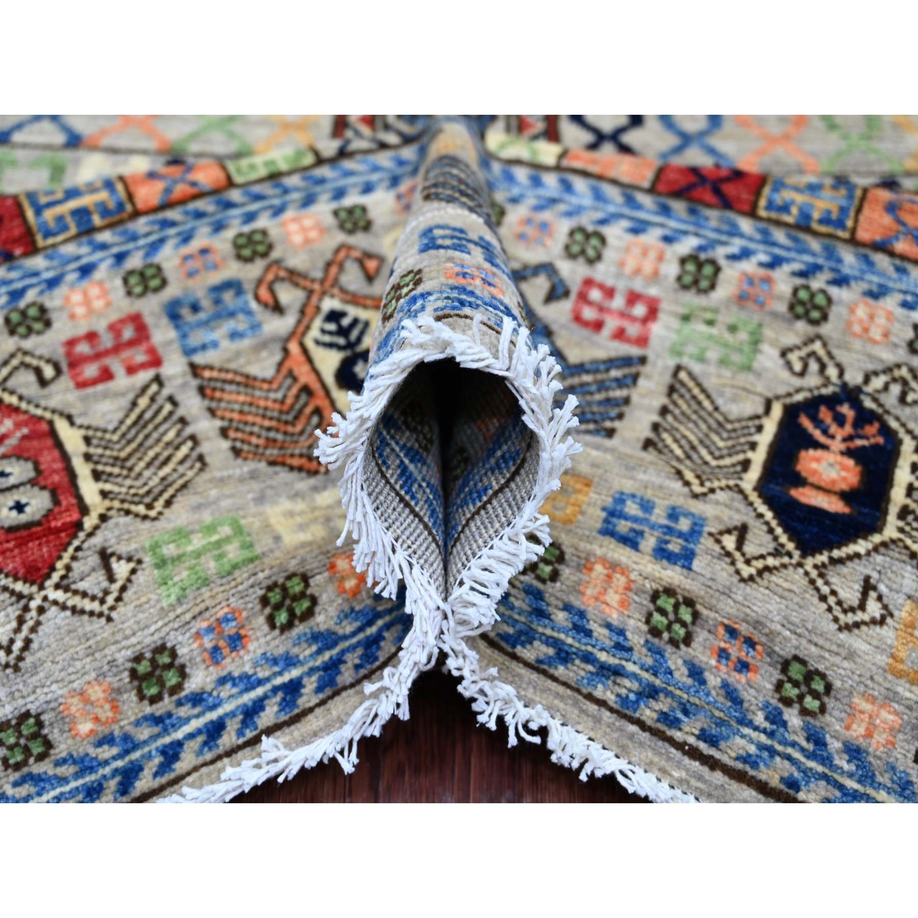 Tribal-Geometric-Hand-Knotted-Rug-112170