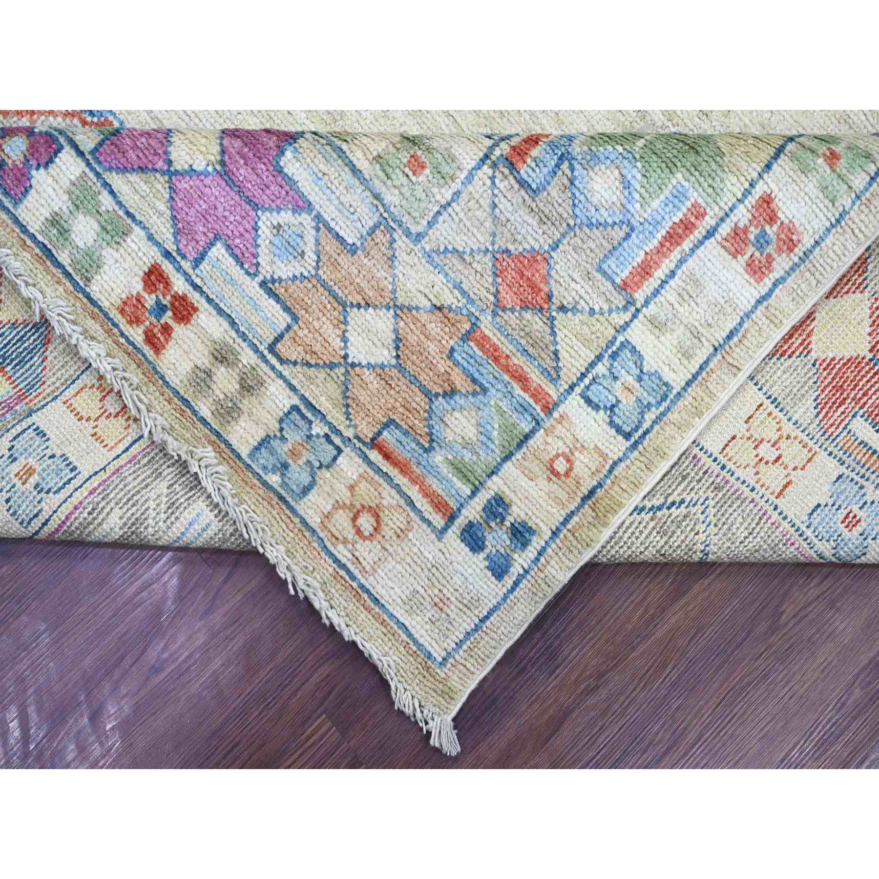 Tribal-Geometric-Hand-Knotted-Rug-112185