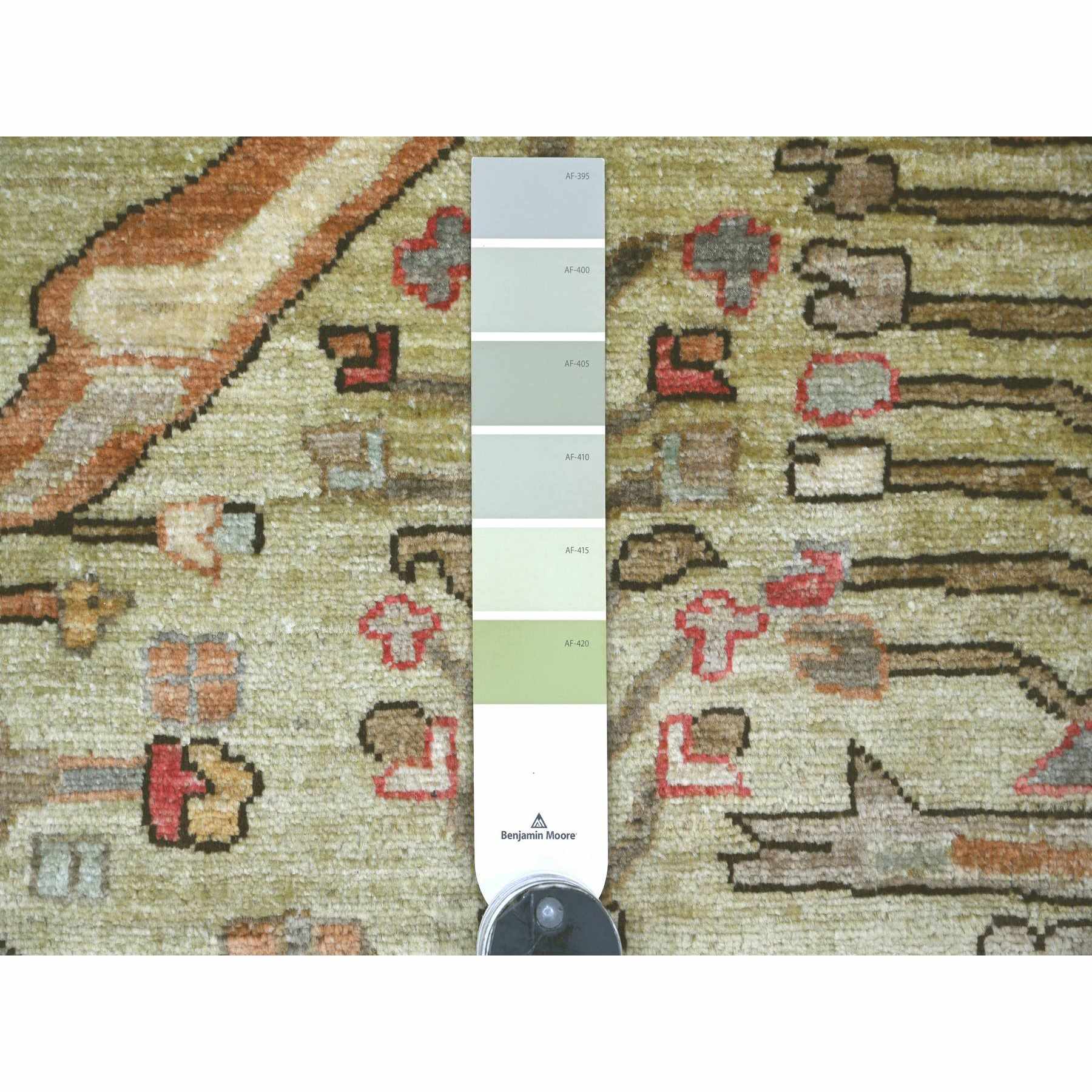 Tribal-Geometric-Hand-Knotted-Rug-112230