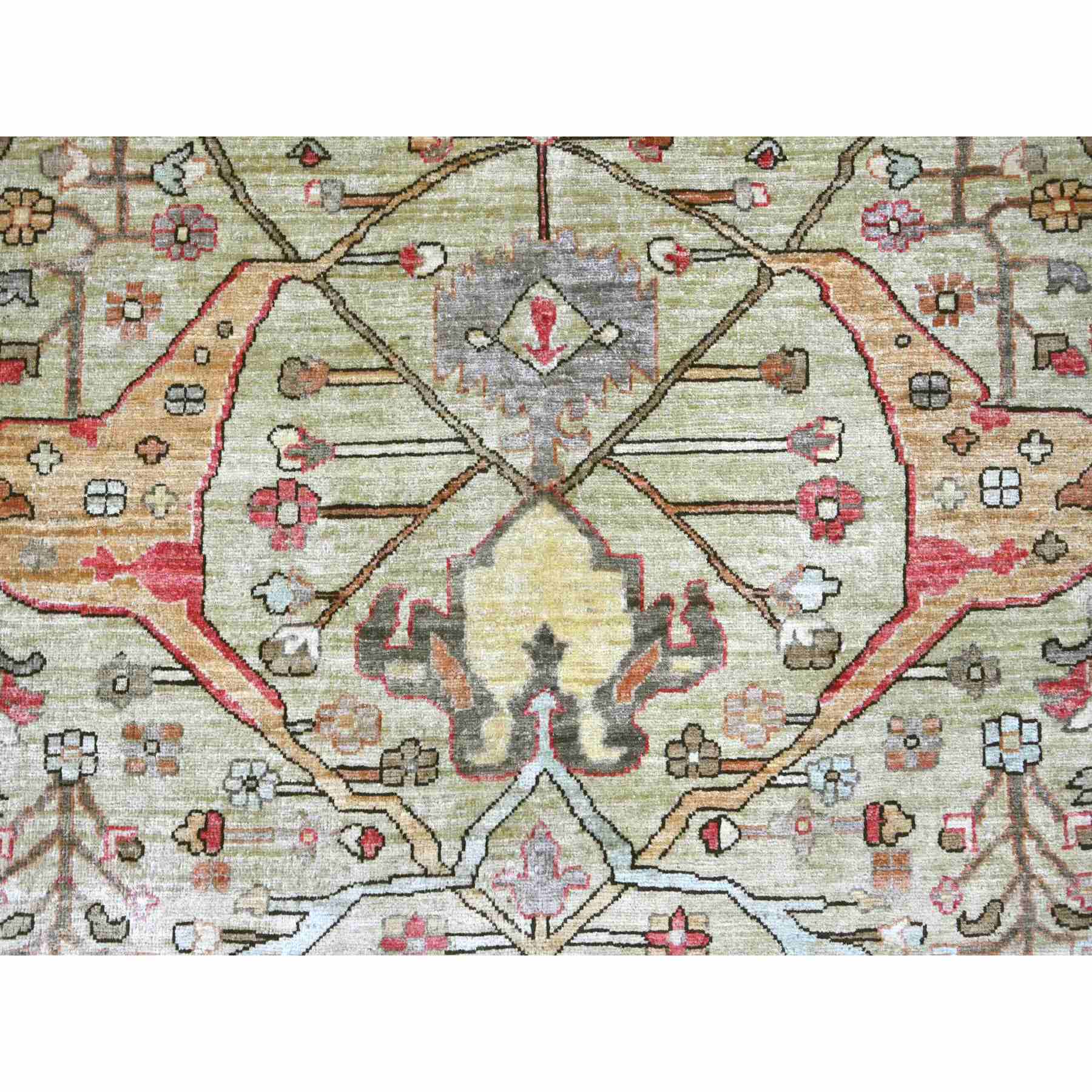 Tribal-Geometric-Hand-Knotted-Rug-112230