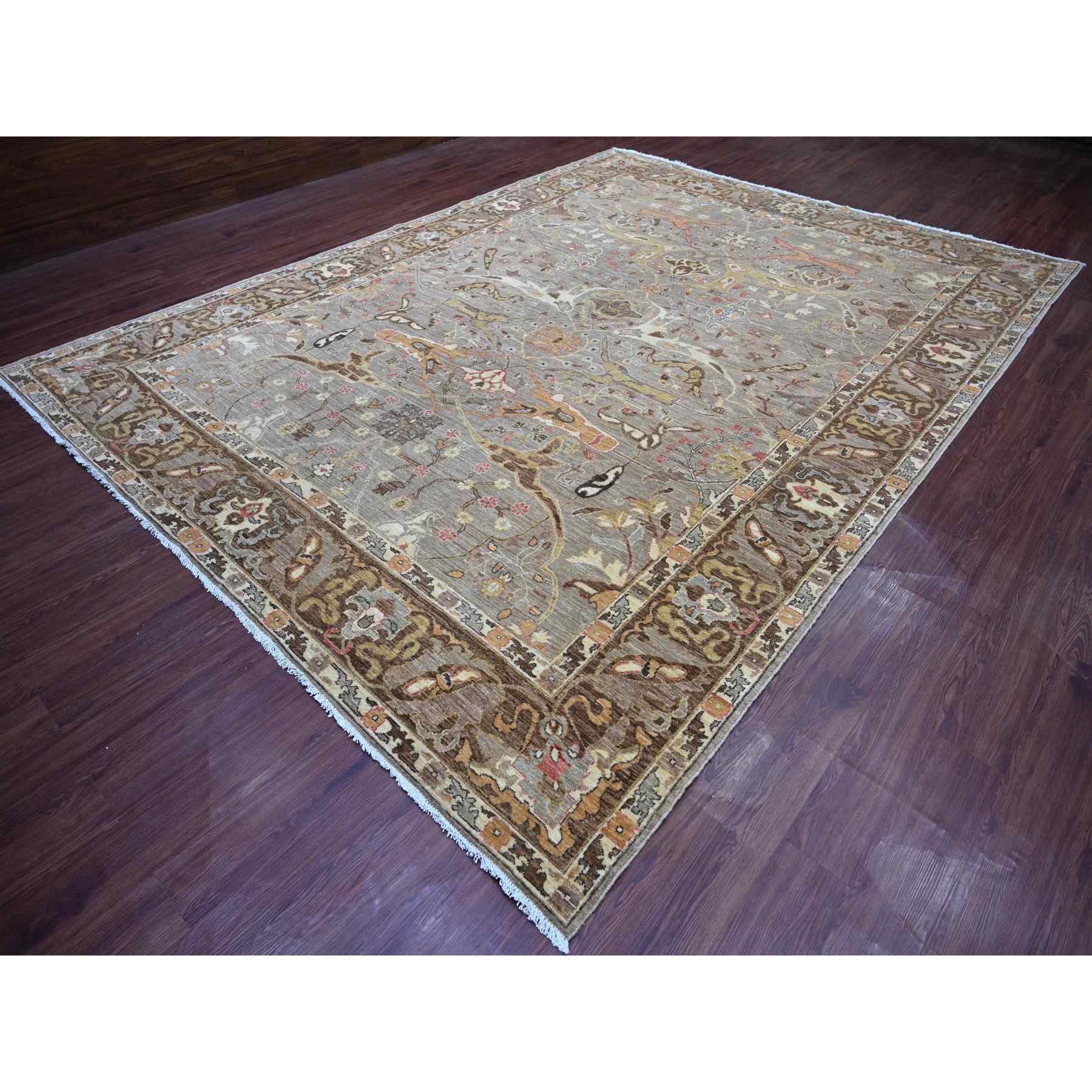 Tribal-Geometric-Hand-Knotted-Rug-112245