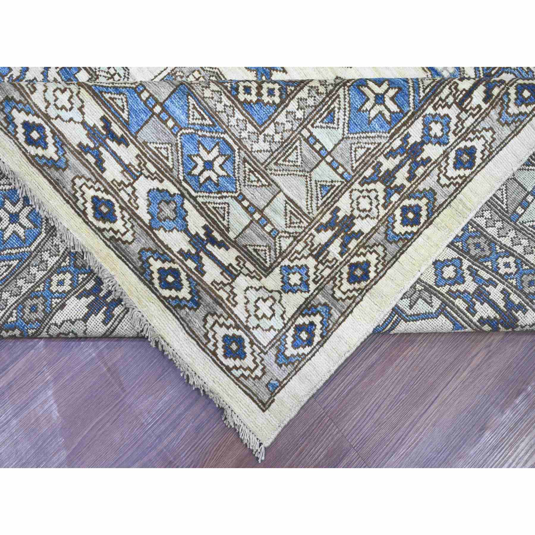 Tribal-Geometric-Hand-Knotted-Rug-112260