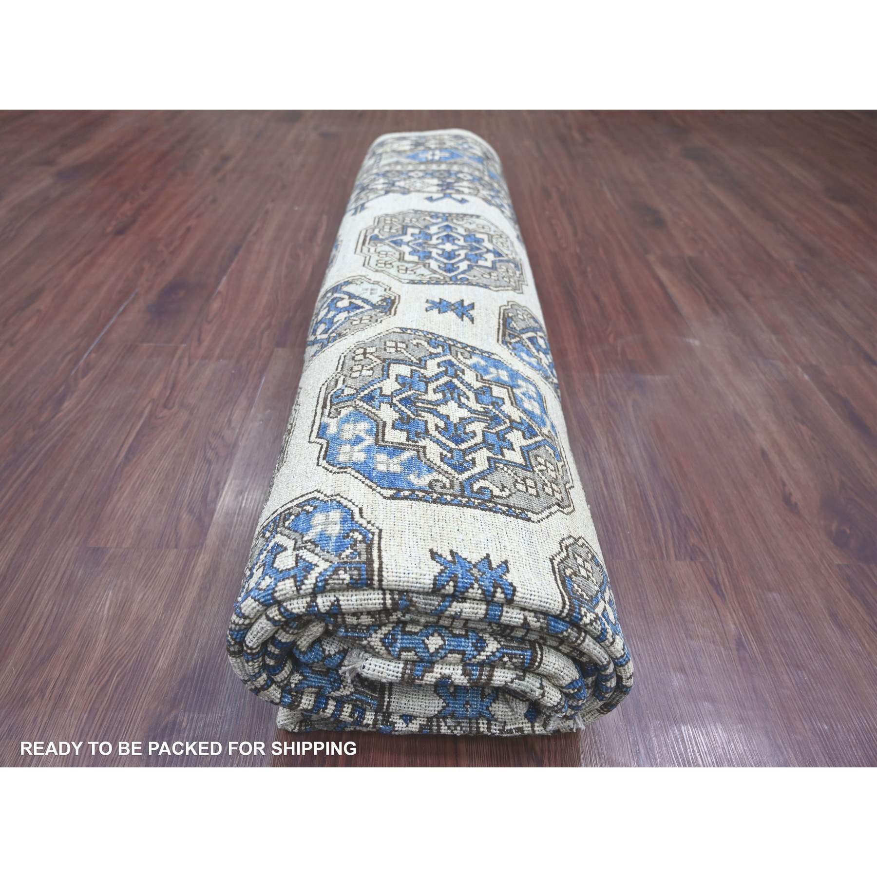 Tribal-Geometric-Hand-Knotted-Rug-112260
