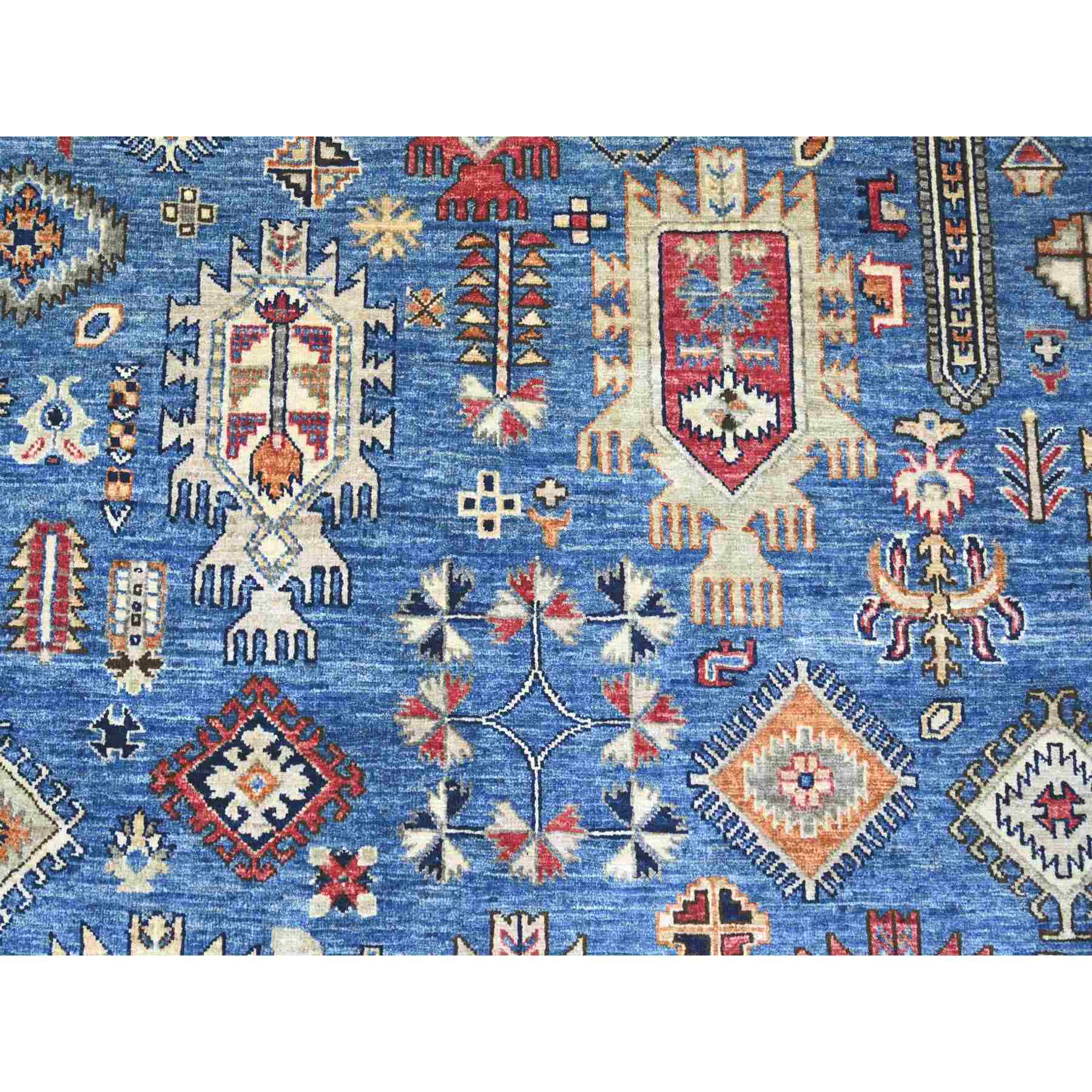 Tribal-Geometric-Hand-Knotted-Rug-112265